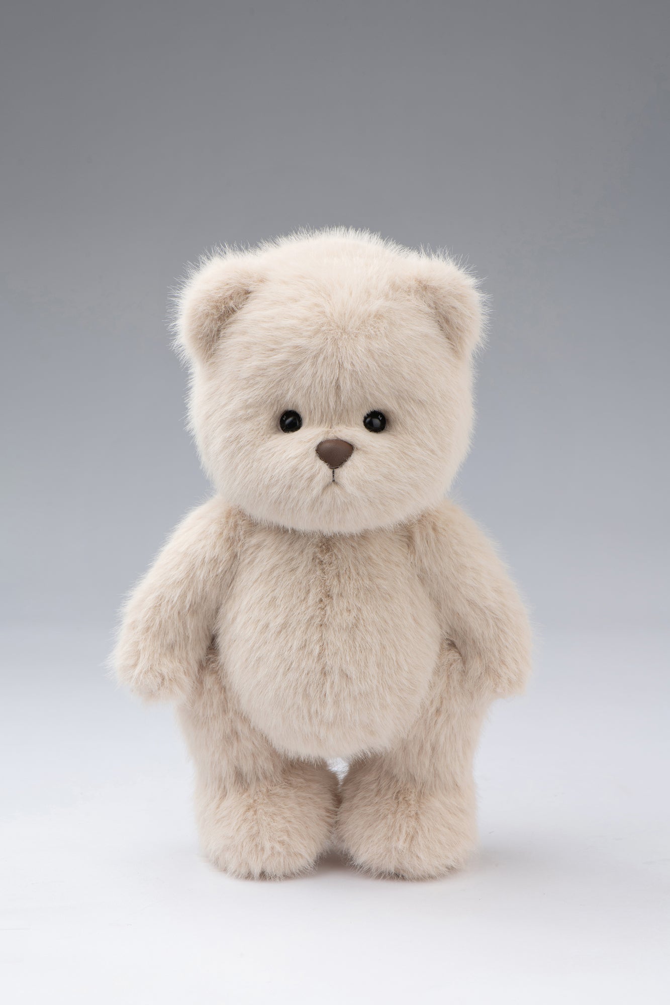 TeddyTales Lina Bear Long Hair Plush 30cm Milk Tea – 2025 Edition