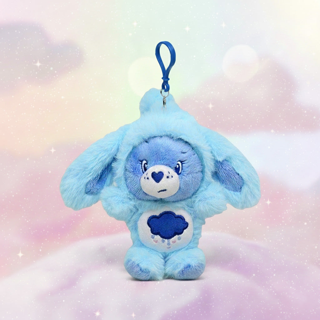 Bunny Hat Series Keychain (15cm) - Grumpy Bear