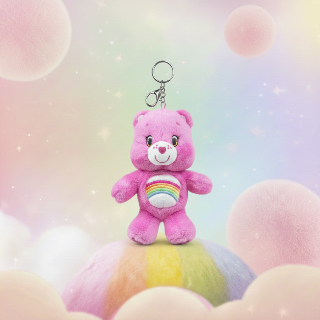 Mini Plush Keychain (15cm) - Cheer Bear
