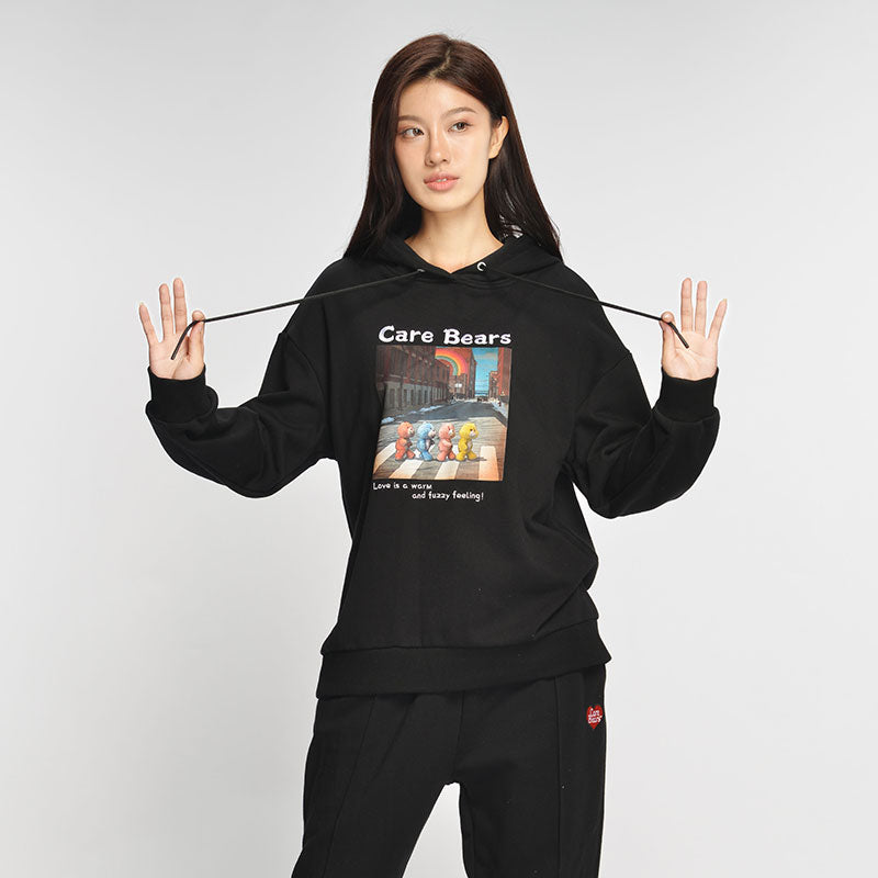 “Rainbow Street Walk” Hoodie - Black (XL)