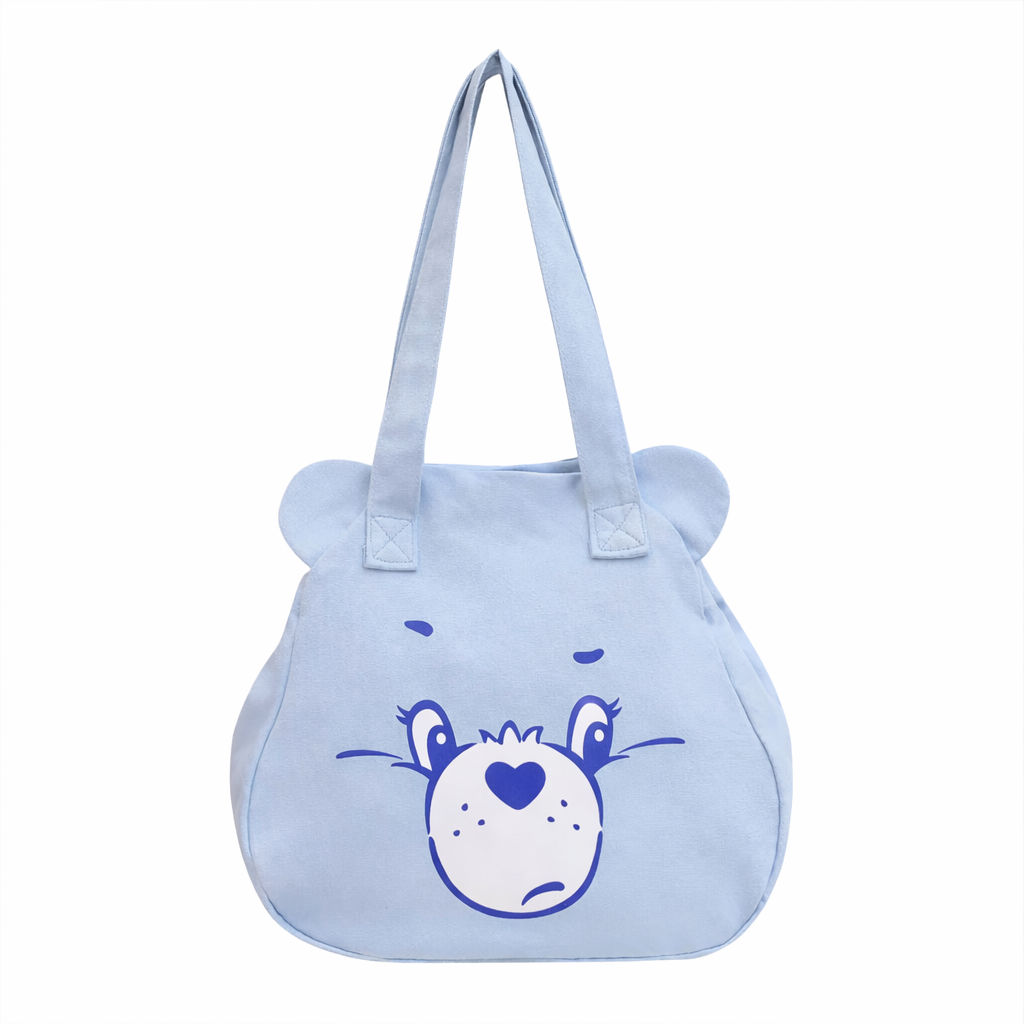 Reversible Large Shoulder Bag - Grumpy Bear