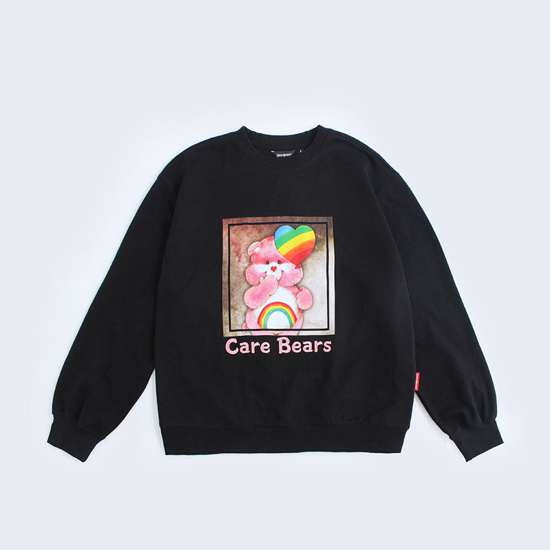 “Cheer Rainbow Portrait” Sweatshirt - Black (XL)