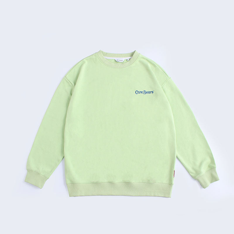 "Rainbow Relax Bear Sweatshirt" - Green (XL)