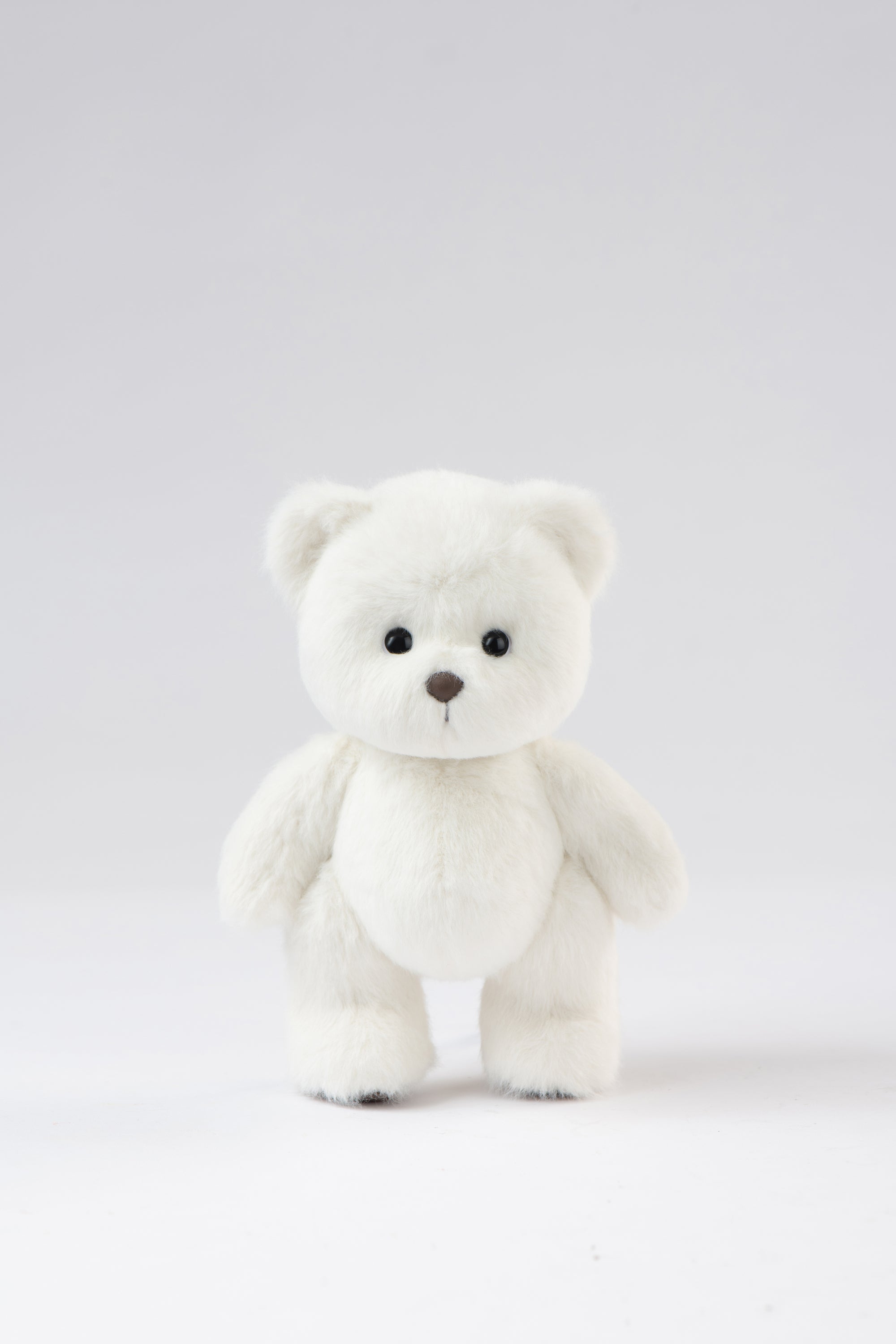 Lina Bear Long-Hair - White (20cm)