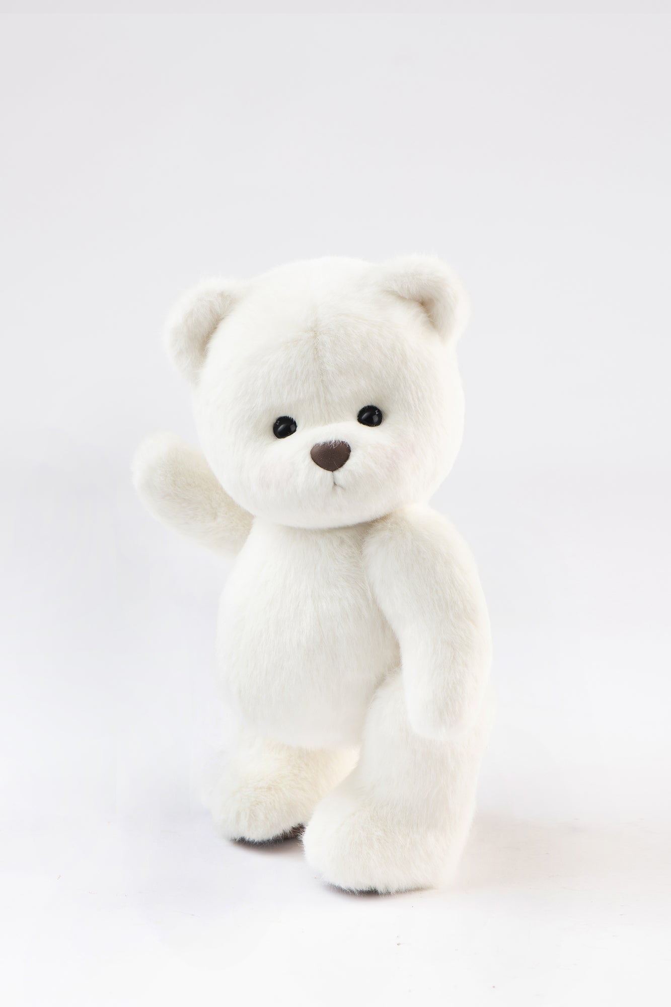 Lina Bear Long-Hair - White (30cm)