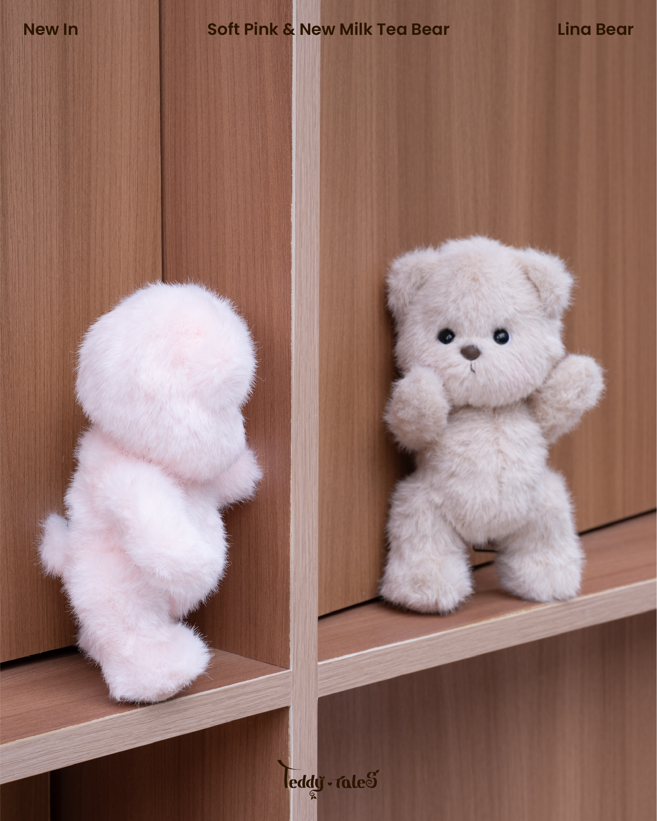 Lina Bear Long-Hair - Pink (20cm) v. 2025