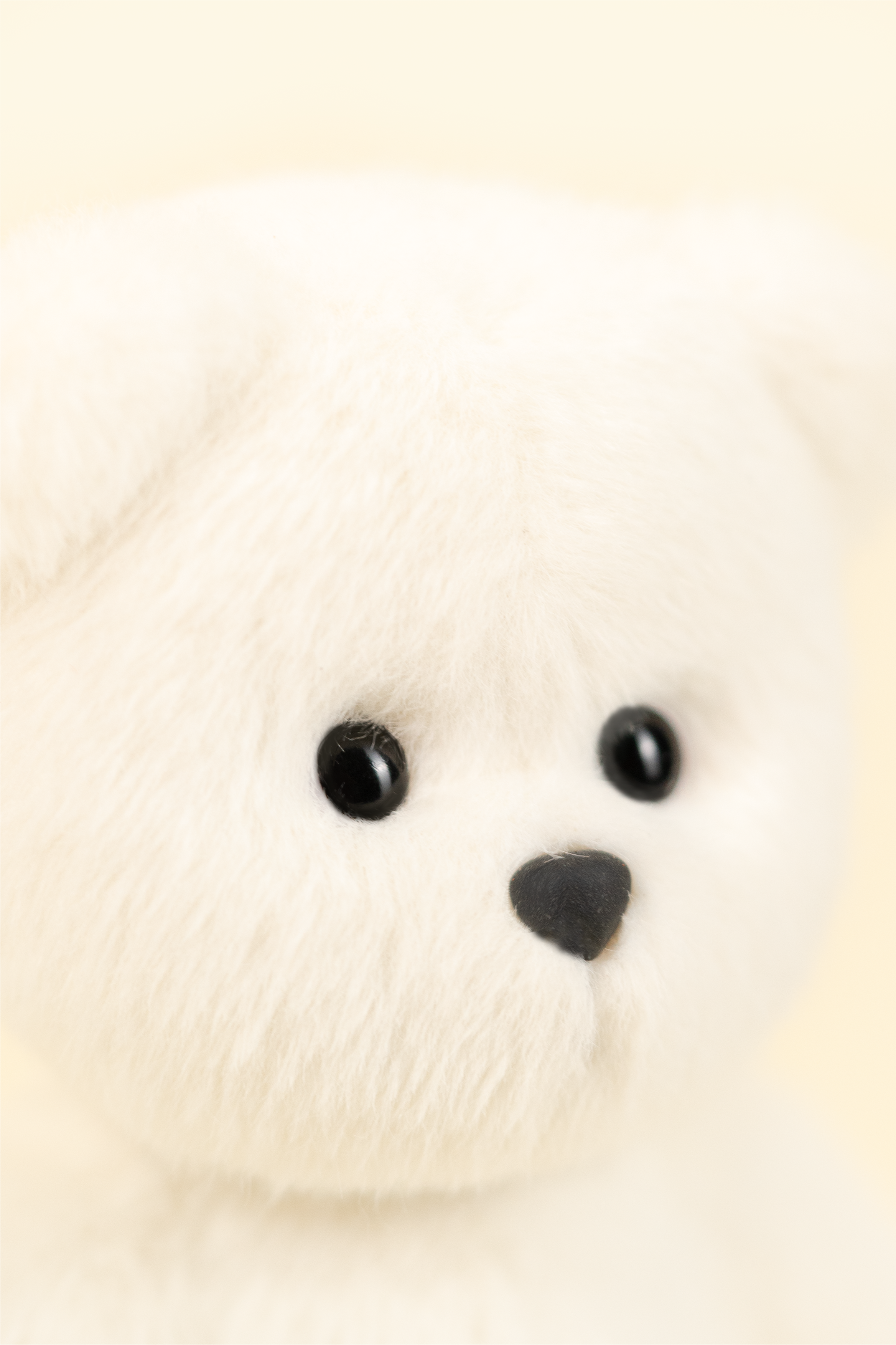 Lina Bear Short-Hair - White (15cm)