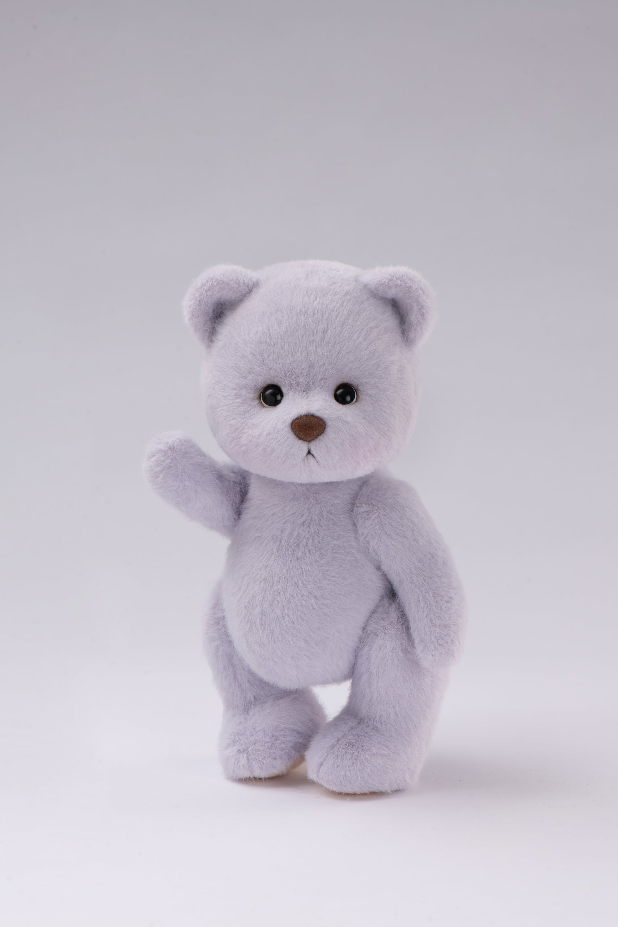 Lina Bear Short-Hair - Purple-Grey (30cm)