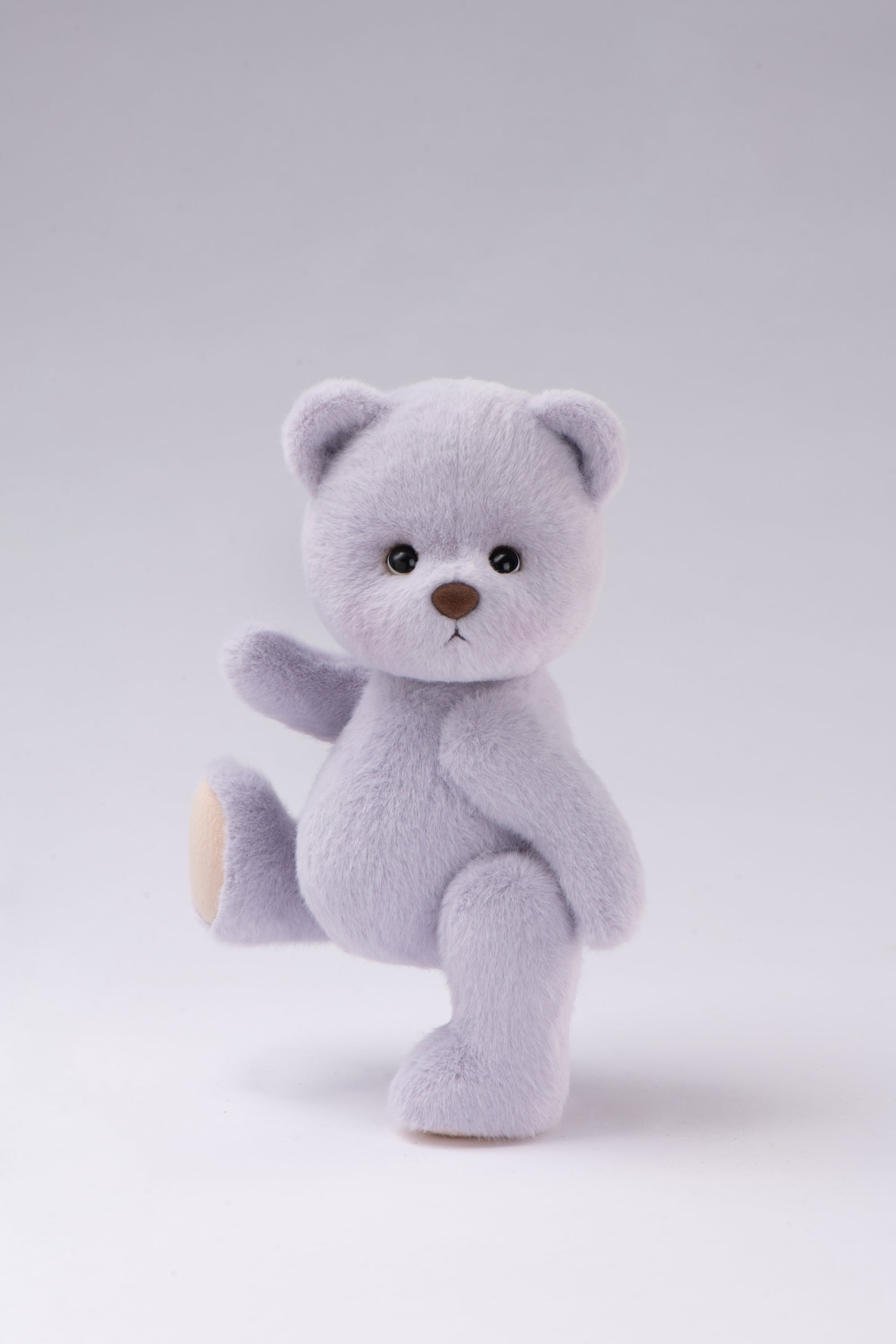 Lina Bear Short-Hair - Purple-Grey (30cm)