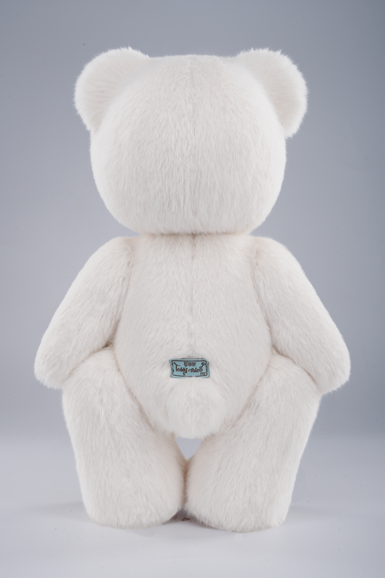 Lina Bear Long-Hair - White (38cm)
