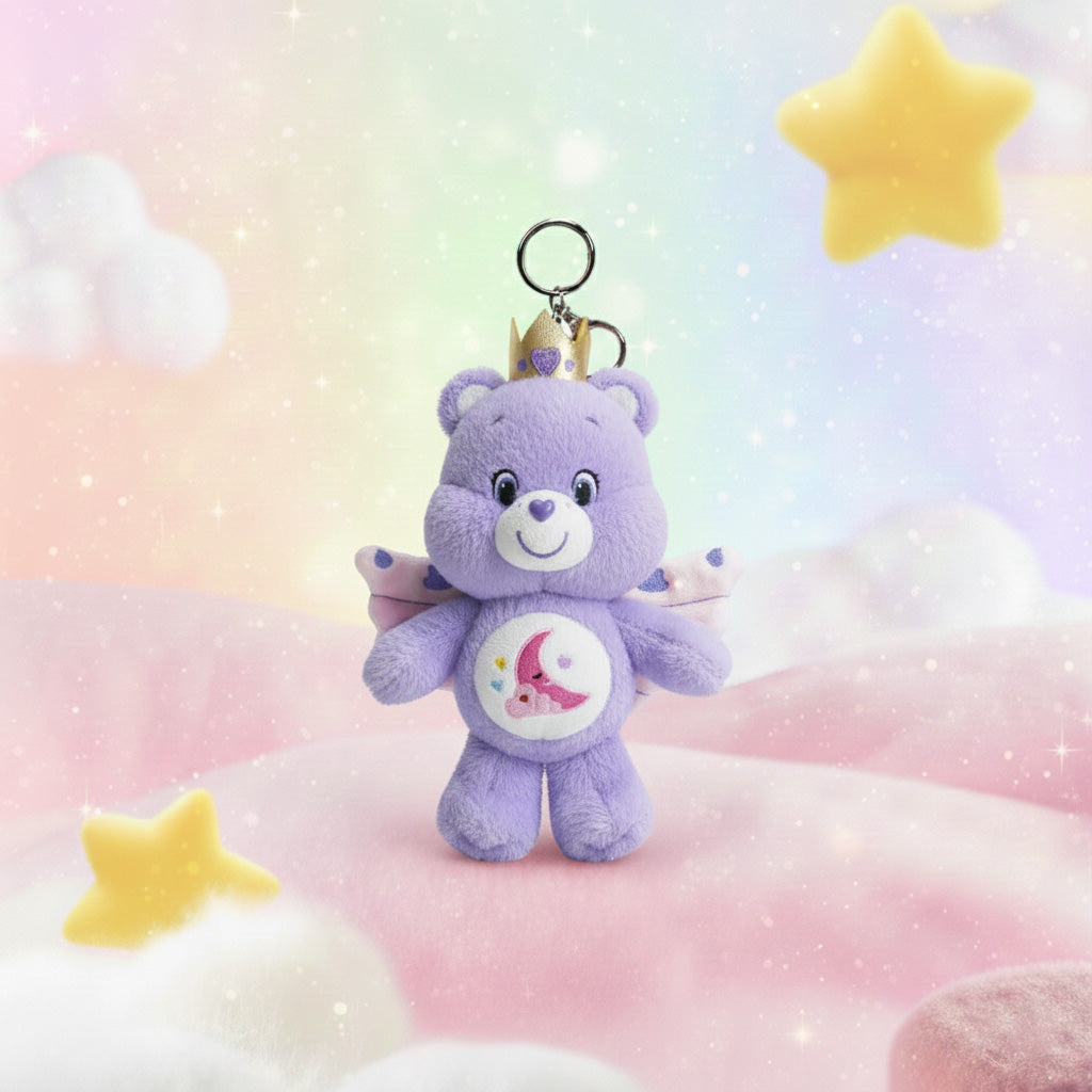 Angel Collection Mini Plush Keychain (15cm) - Sweet Dreams Bear