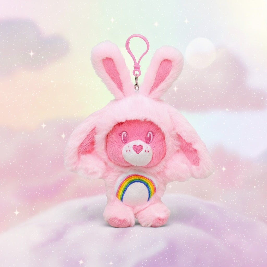 Bunny Hat Series Keychain (15cm) - Cheer Bear