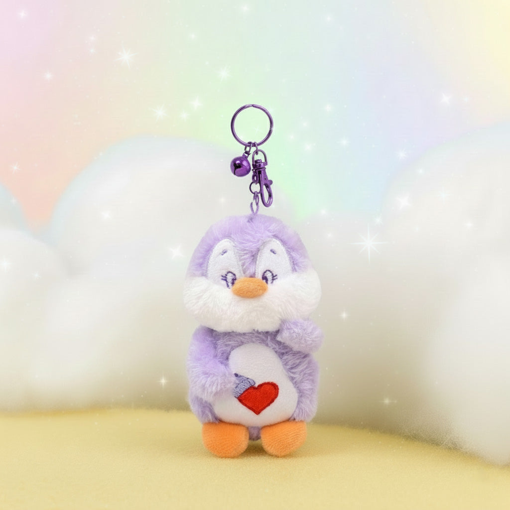 Cousin Series Keychain with Bells (15cm) - Cozy Heart Penguin