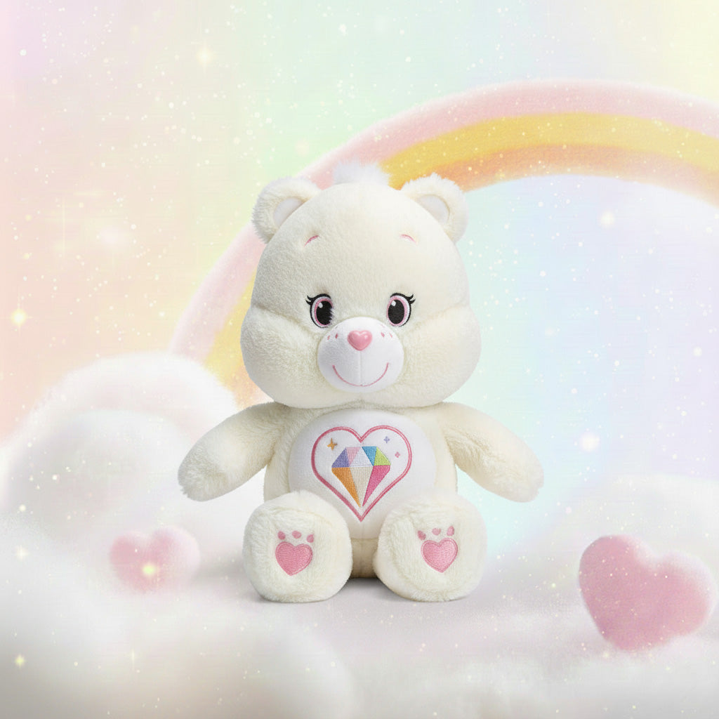 Fun Size Plush (25cm) - Sparkle Heart Bear