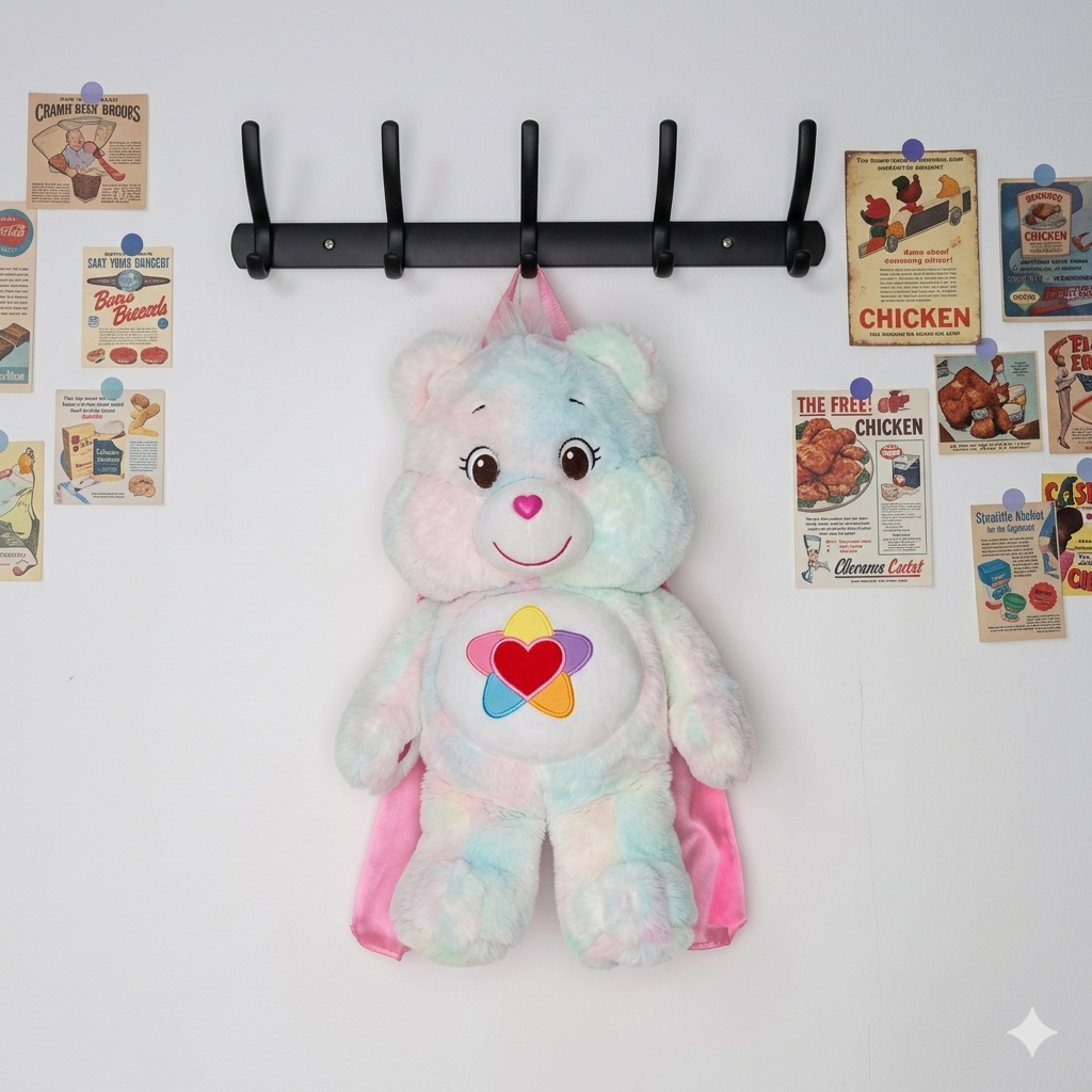 Plush Backpack - True Heart Bear