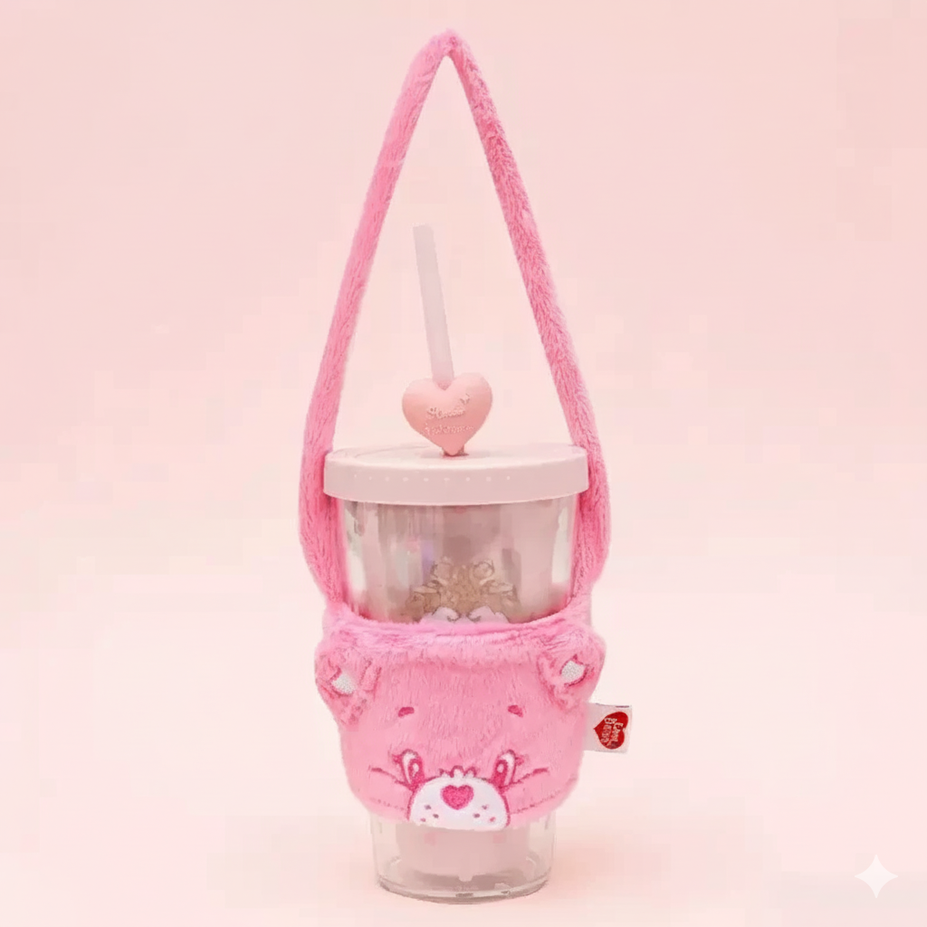 Milk Tea Cup Sleeve - Cheer Bear