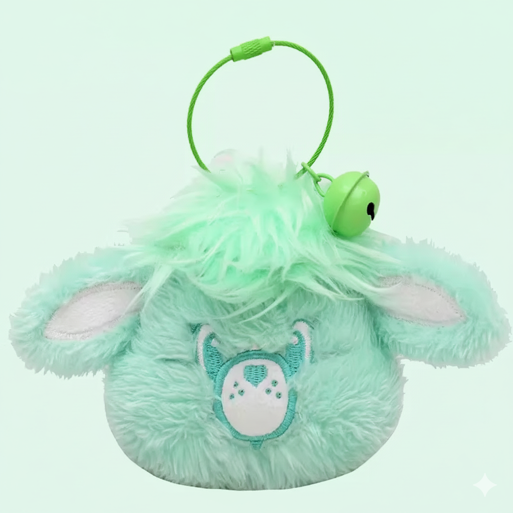Cousin Series Plush Makeup Mirror - Gentle Heart Lamb
