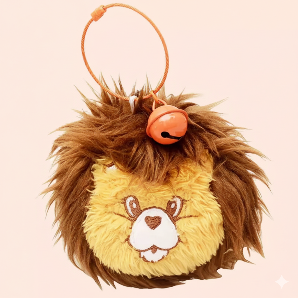 Cousin Series Plush Makeup Mirror - Brave Heart Lion