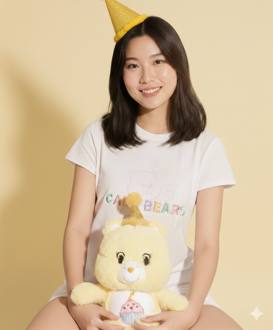 Happy Birthday Collection Plush (25cm) - Birthday Bear