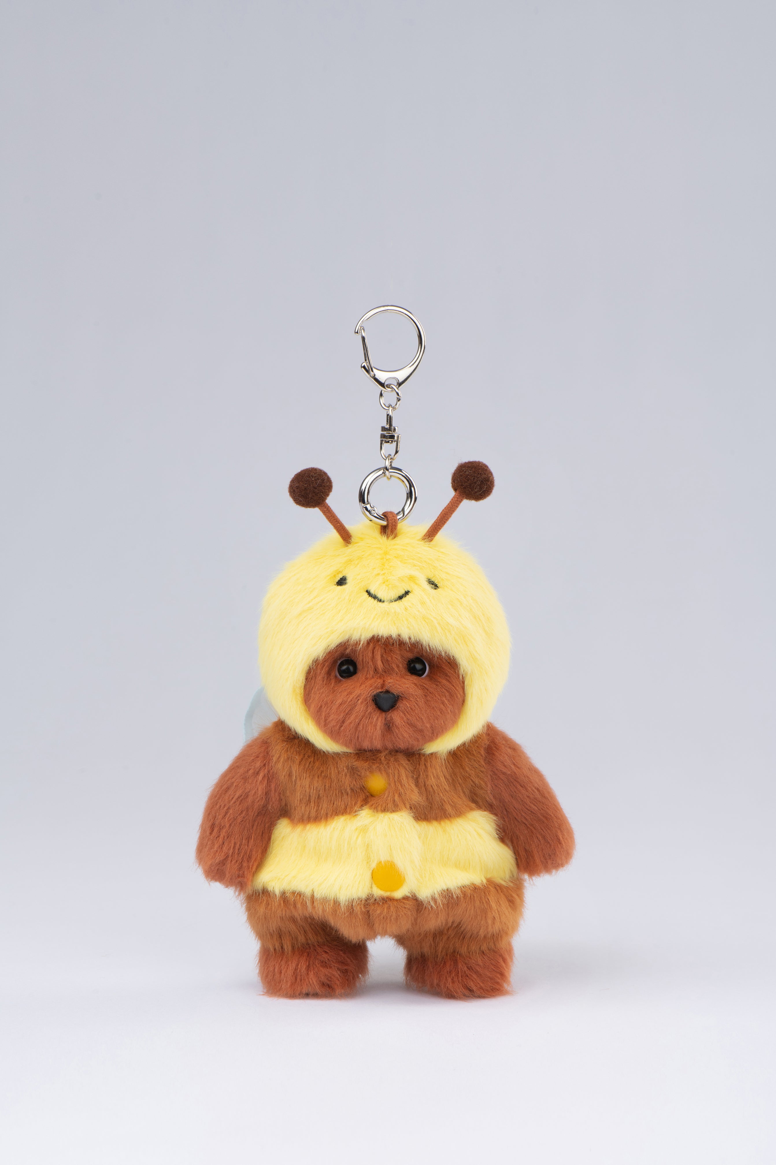 Lina Bear Honeybee with Keychain - Chestnut (15cm)
