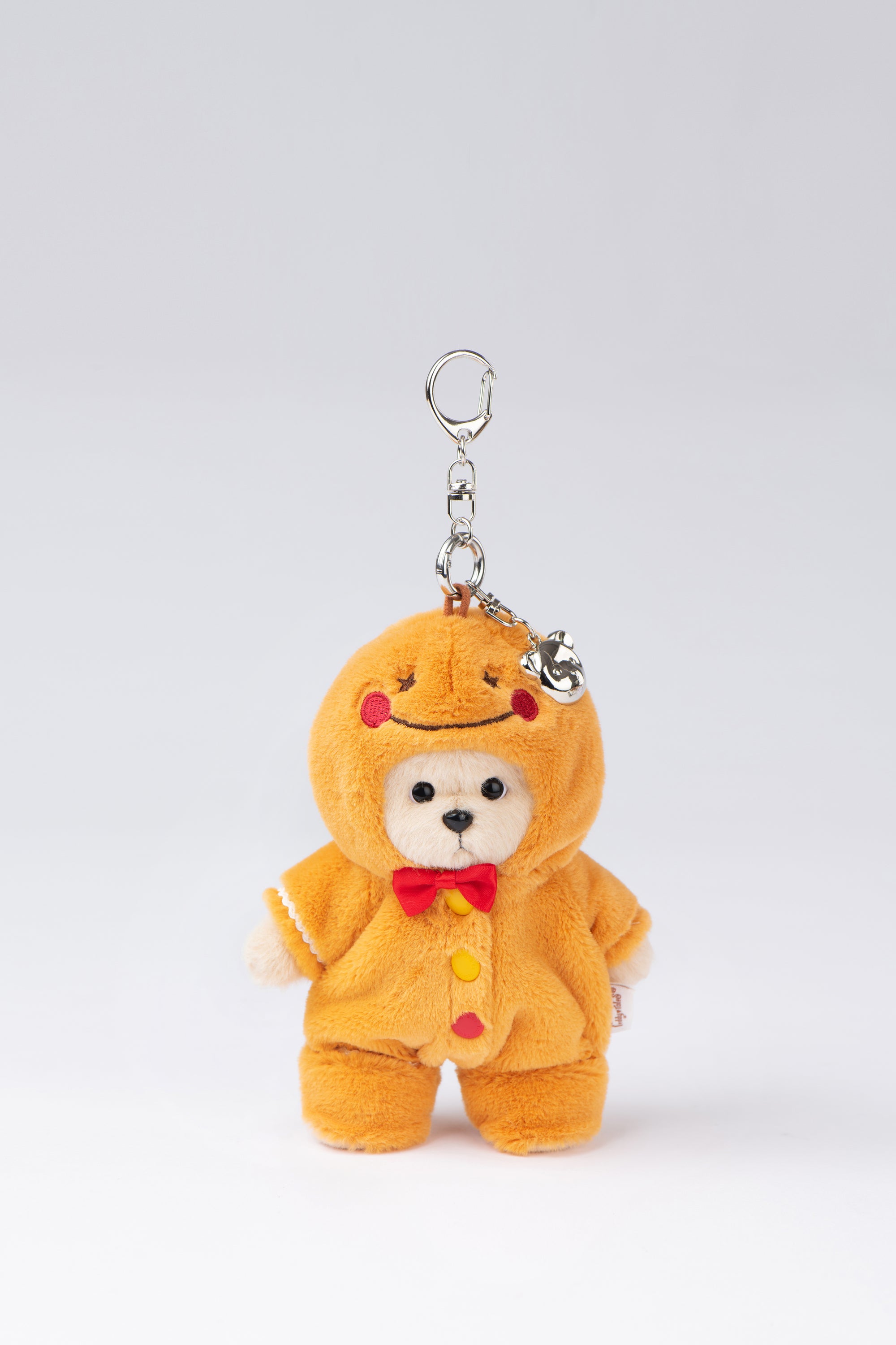 Lina Bear Christmas Gingerbread with Keychain - Milk Tea (15cm)