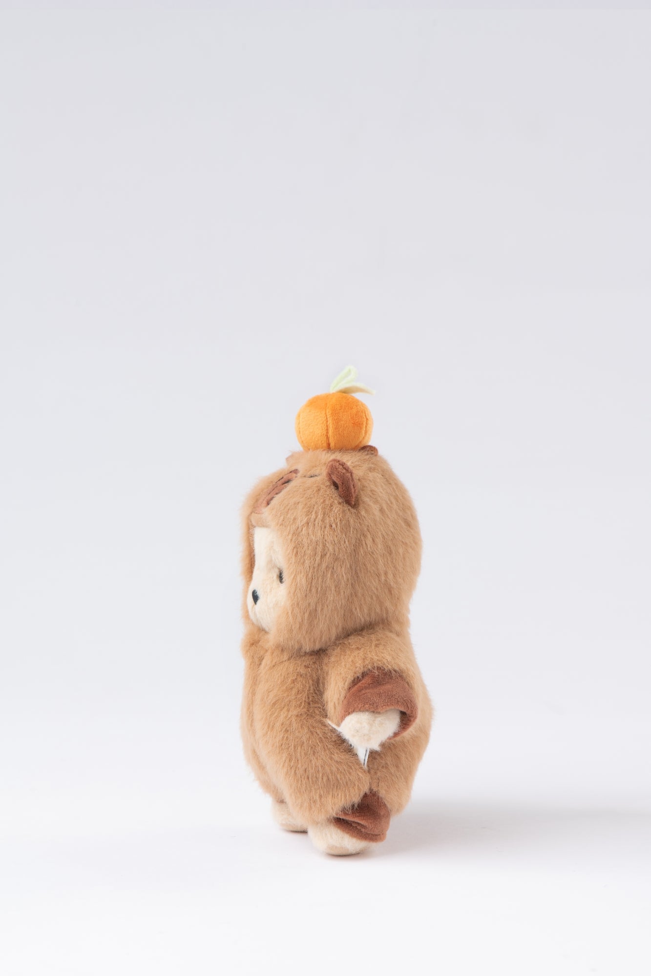 Lina Bear Brown Capybara with Keychain - Milk Tea (15cm)