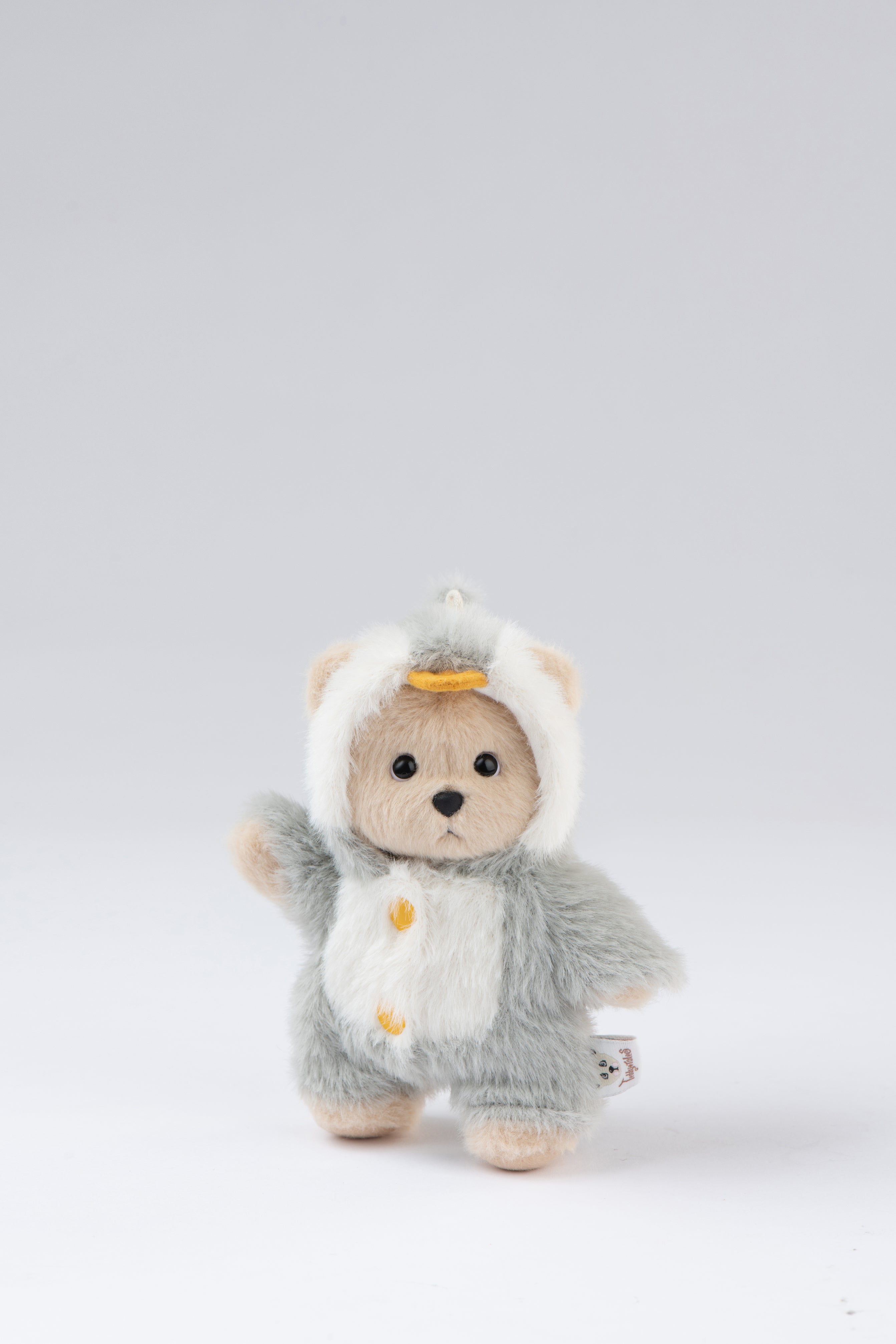 Lina Bear Penguin with Keychain - Milk Tea (15cm)