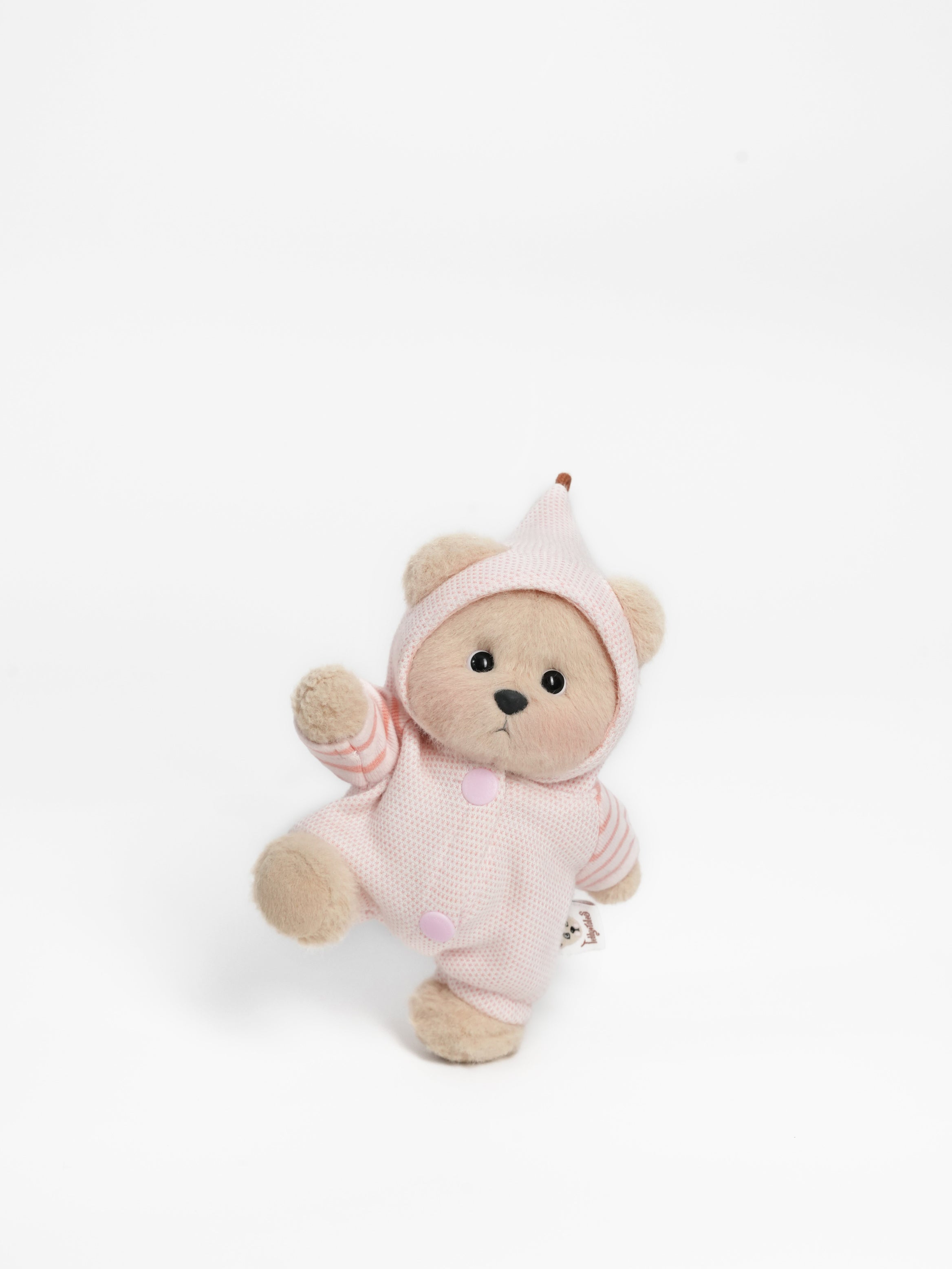 Lina Bear Marshmallow Candy with Keychain - Milk Tea (15cm)