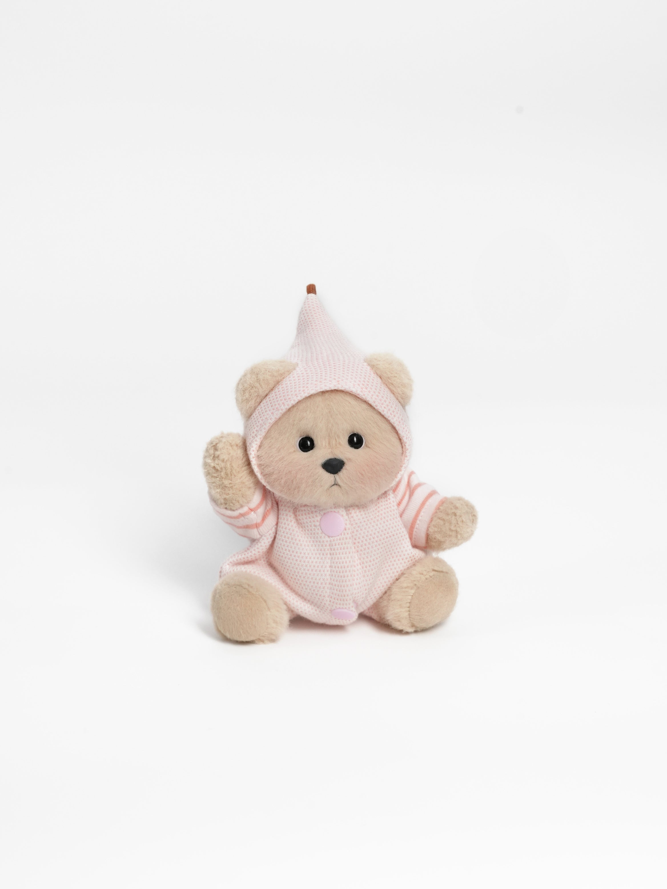 Lina Bear Marshmallow Candy with Keychain - Milk Tea (15cm)