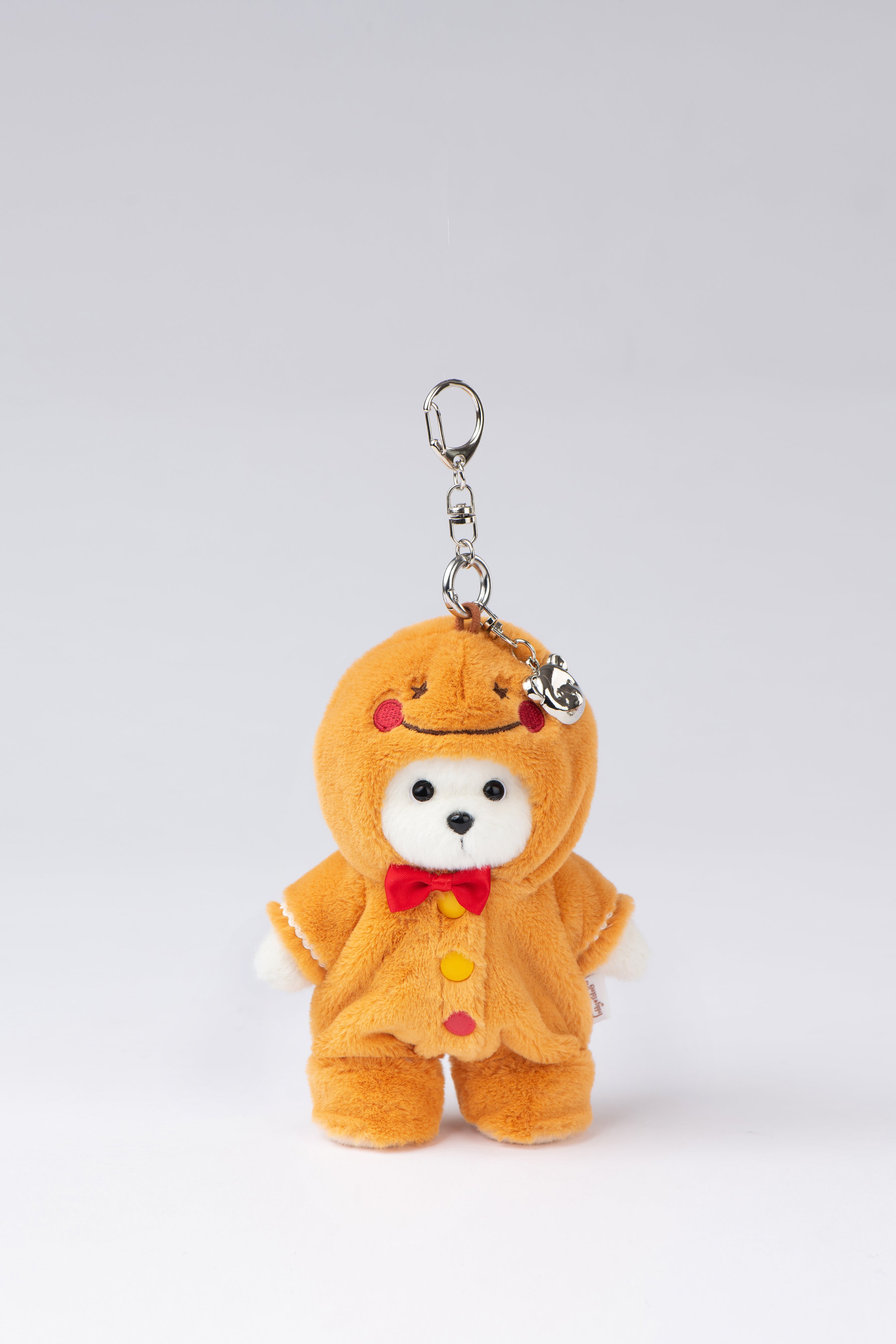 Lina Bear Christmas Gingerbread with Keychain - White (15cm)
