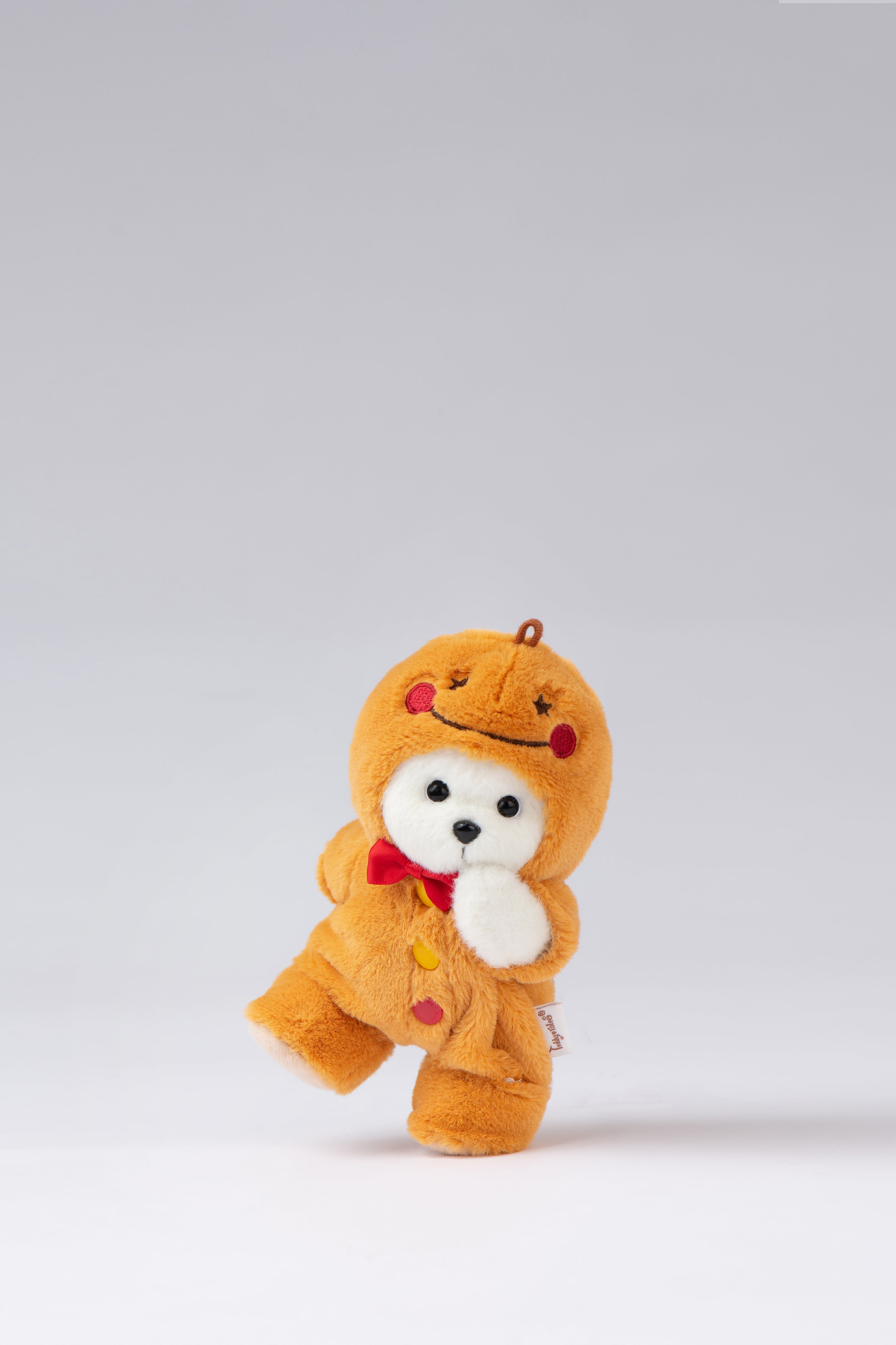 Lina Bear Christmas Gingerbread with Keychain - White (15cm)
