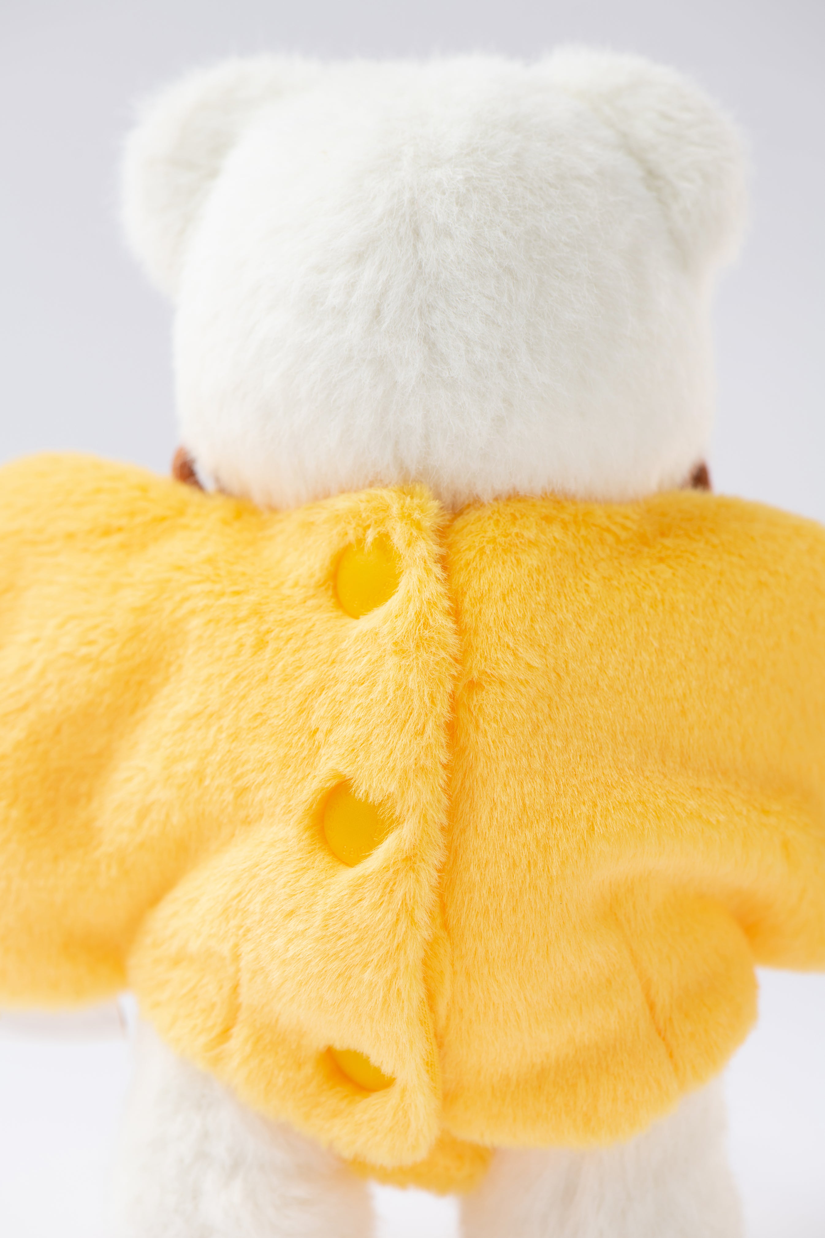 Lina Bear Fish Suit with Keychain - White (15cm)