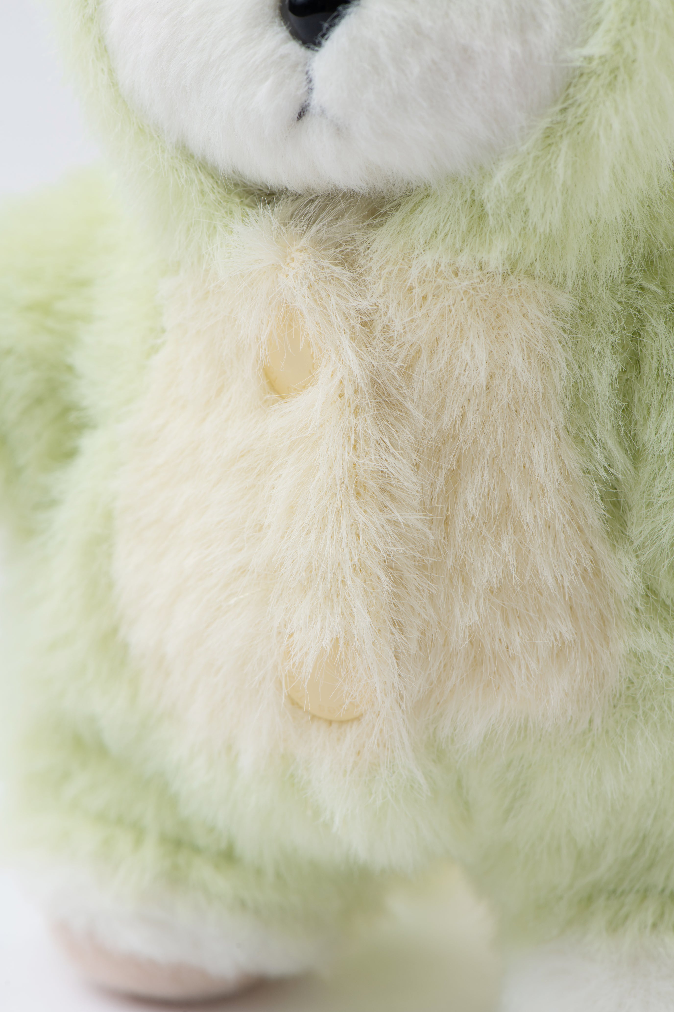 Lina Bear Green Dinosaur with Keychain - White (15cm)