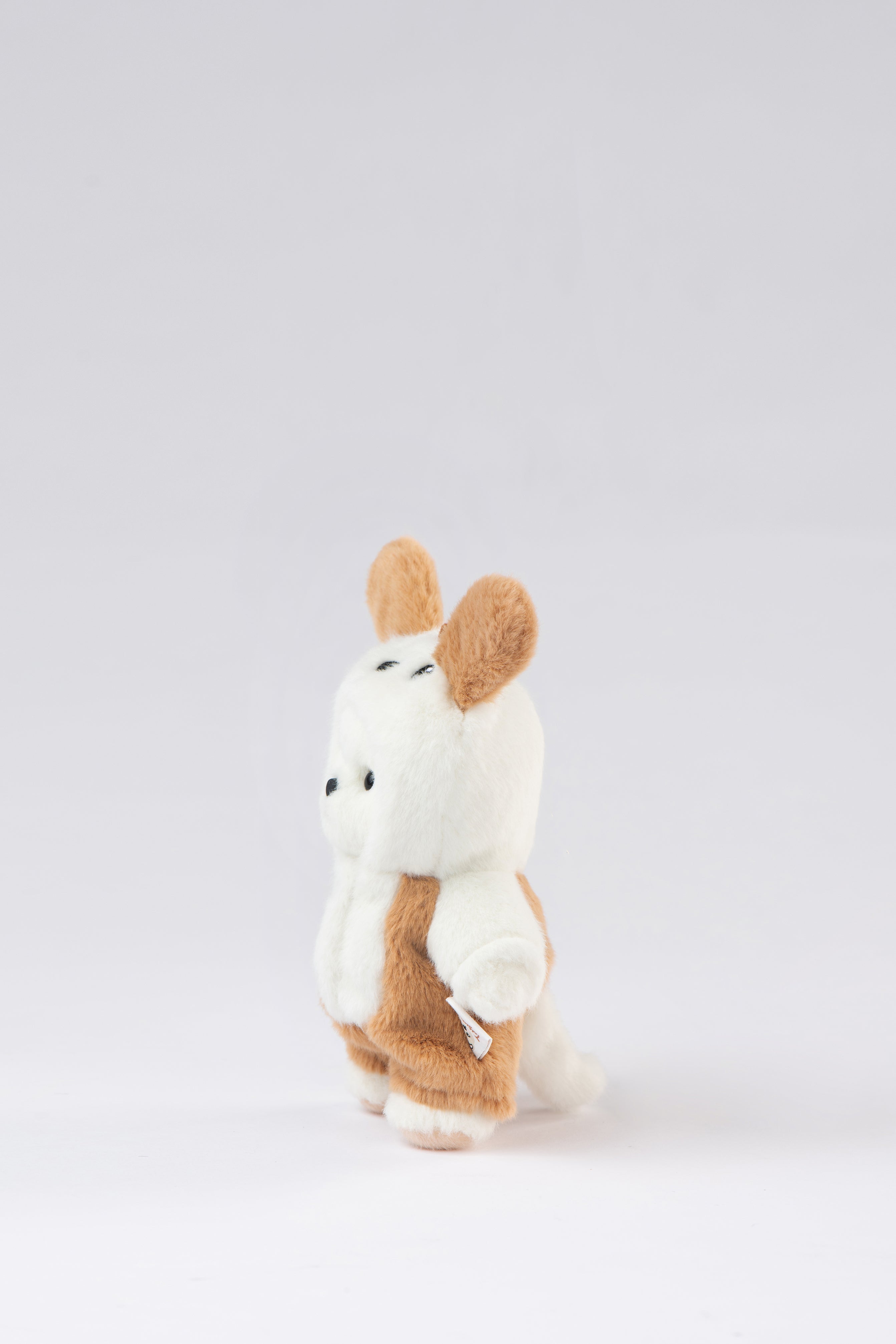 Lina Bear Puppy Suit with Keychain - White (15cm)