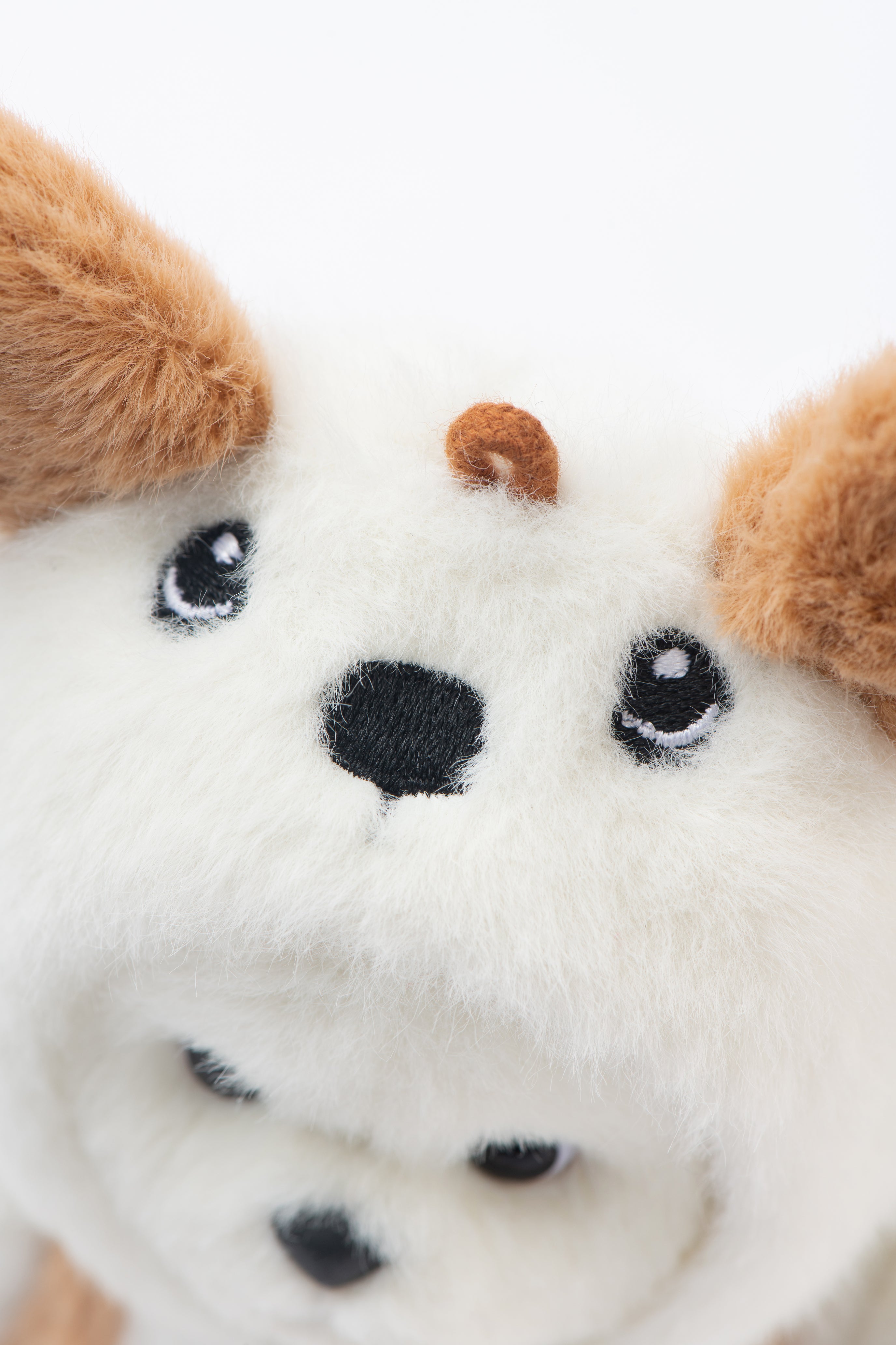 Lina Bear Puppy Suit with Keychain - White (15cm)
