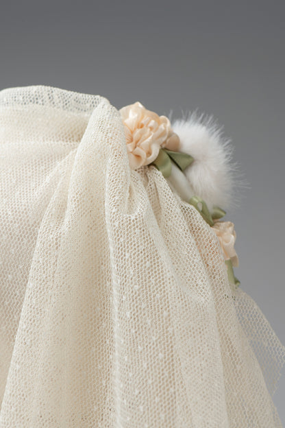 Lina Bear Love Letter Couple Bride - White (30cm) 