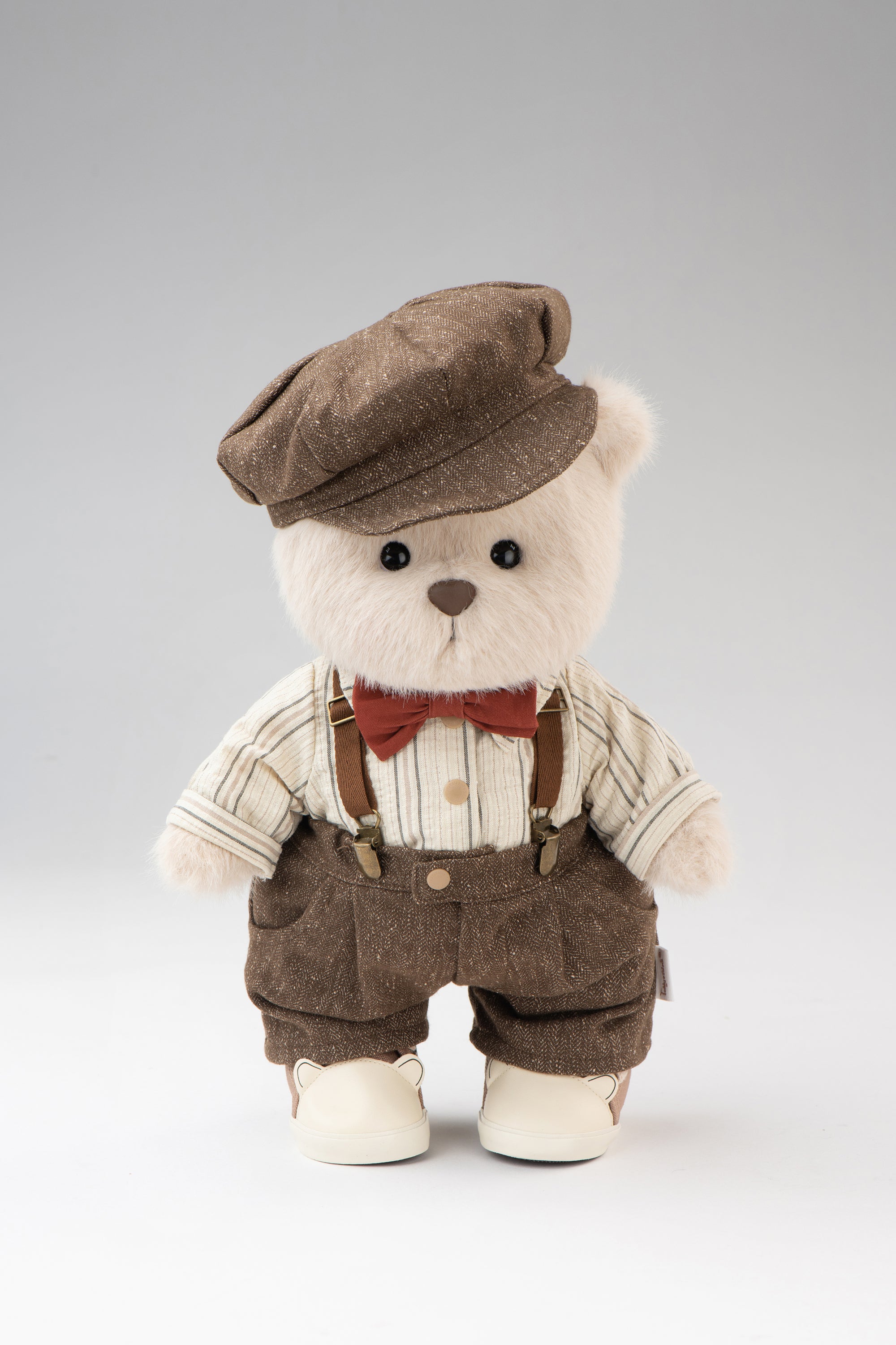 Lina Bear Love Letter Couple Bridegroom - Milk Tea (30cm) 