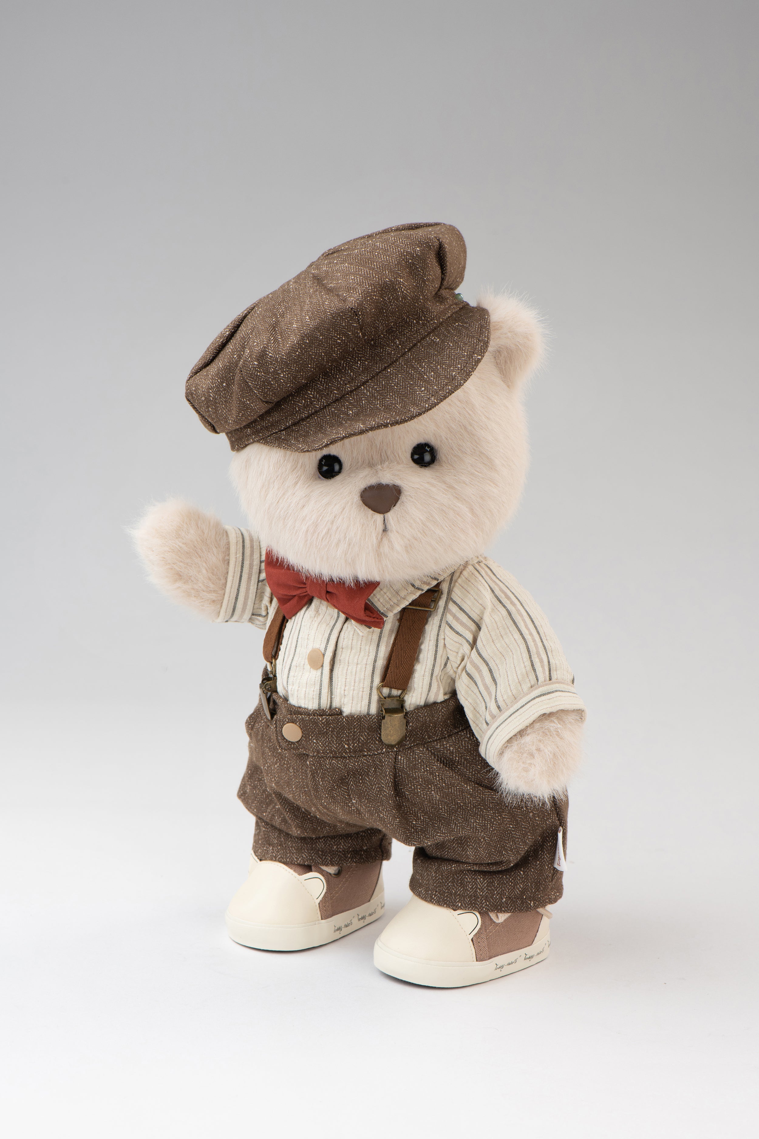 Lina Bear Love Letter Couple Bridegroom - Milk Tea (30cm) 