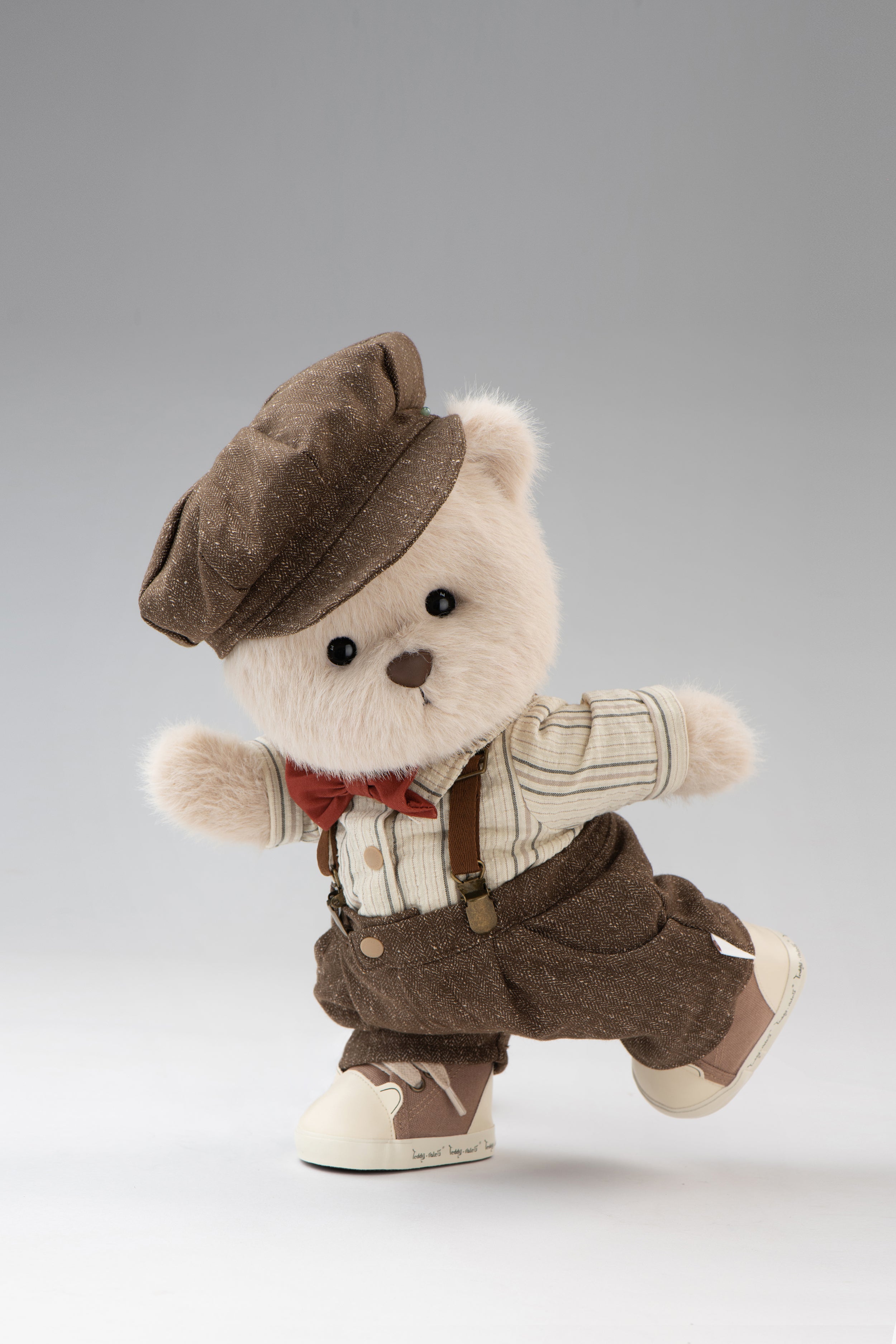 Lina Bear Love Letter Couple Bridegroom - Milk Tea (30cm) 