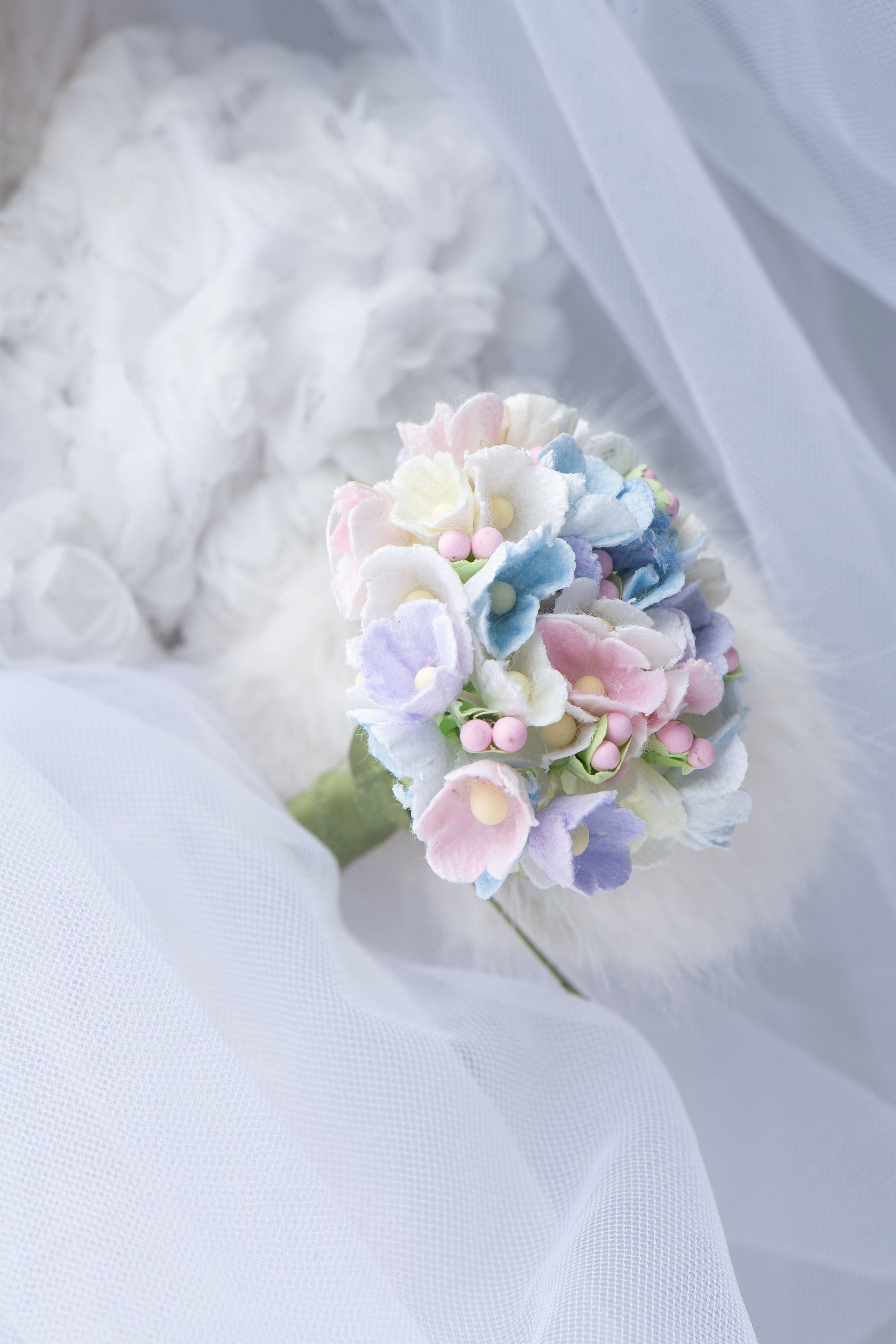 Lina Bear Romantic Couple Bride - White (30cm)