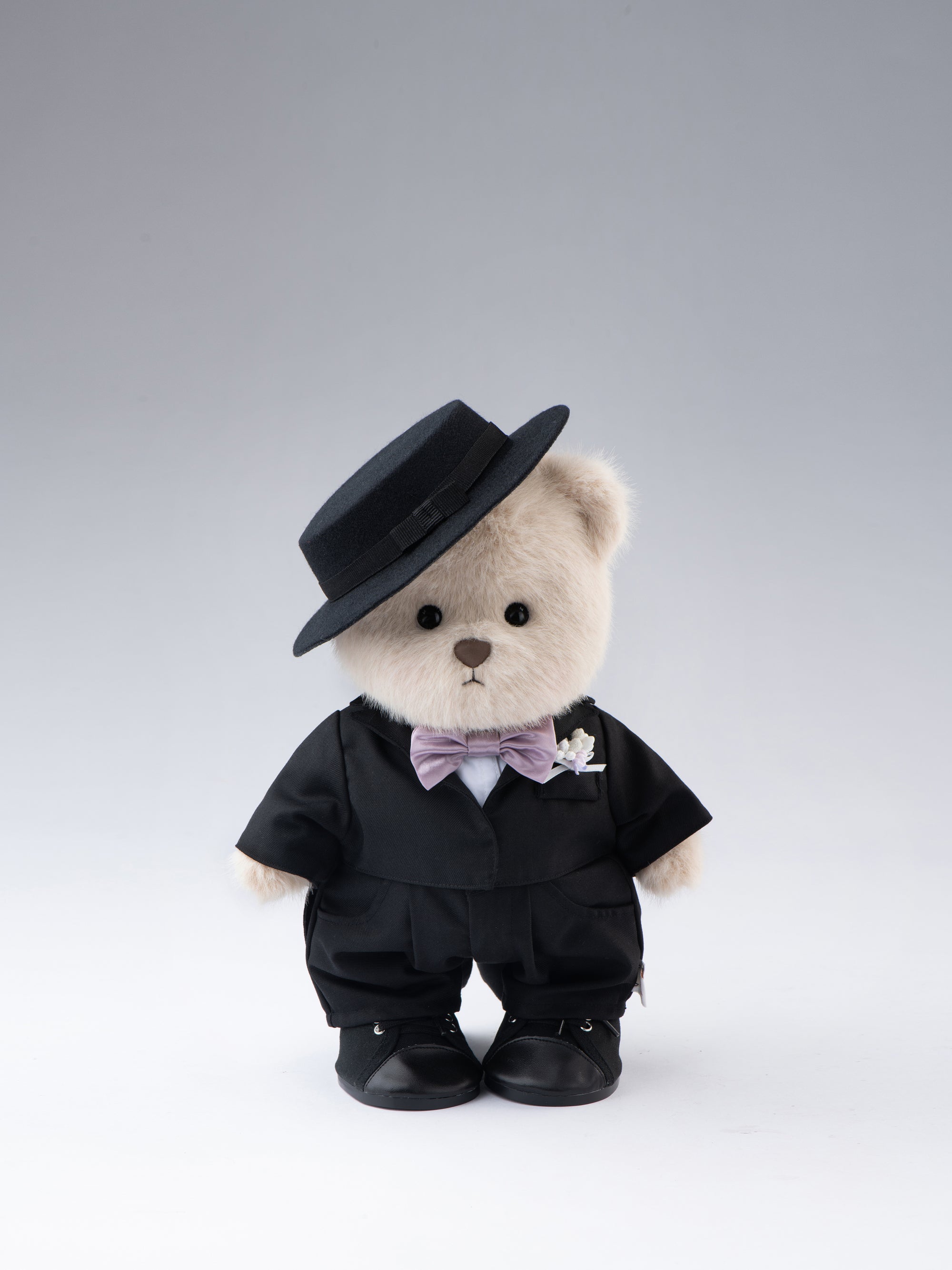 Lina Bear Romantic Couple Bridegroom - Milk Tea (30cm)