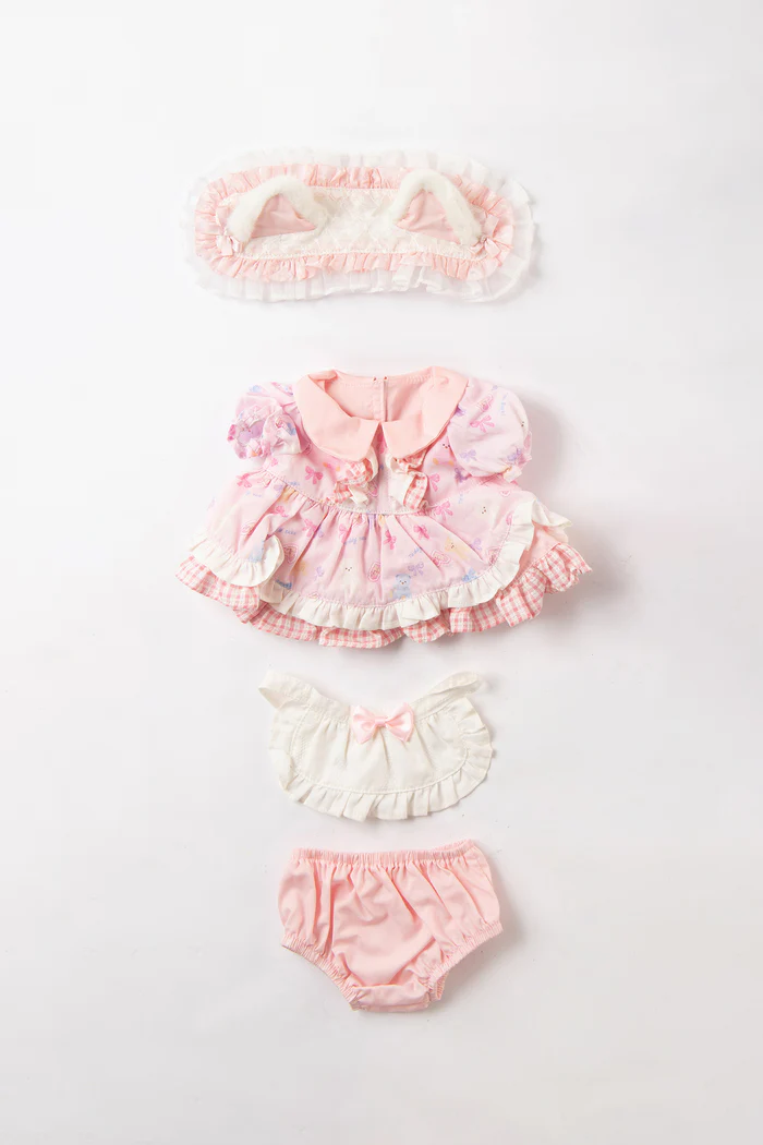 Pink Tulip Dress - Outfit (30cm)