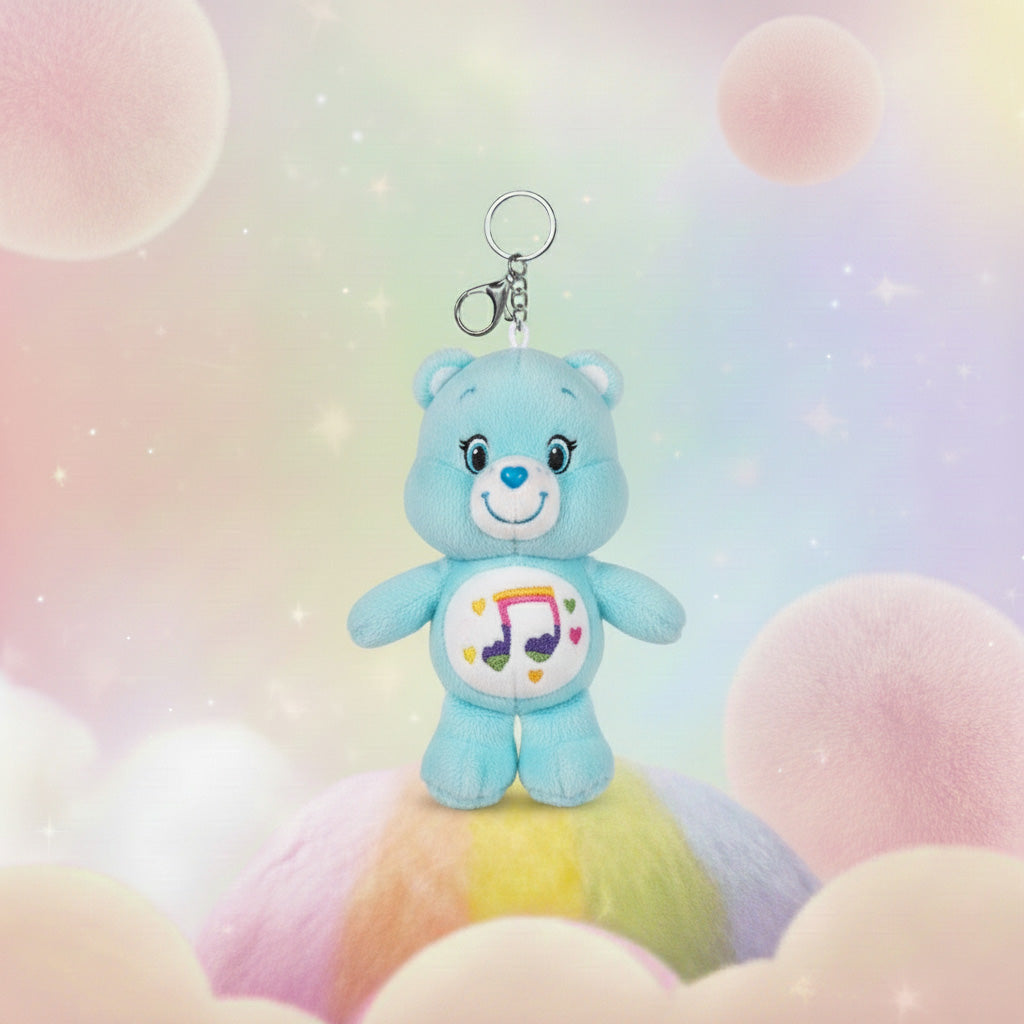 Mini Plush Keychain (15cm) - Heart Song Bear