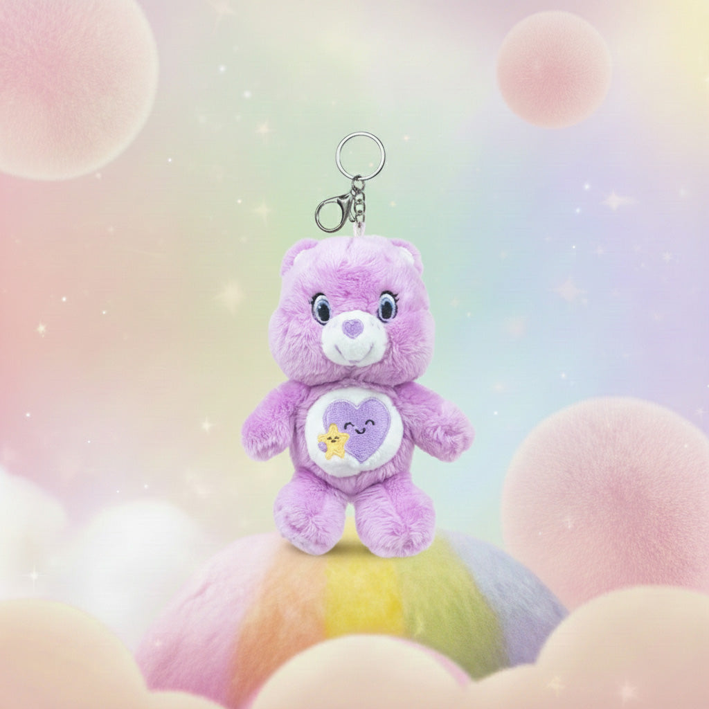 Mini Plush Keychain (15cm) - Take Care Bear