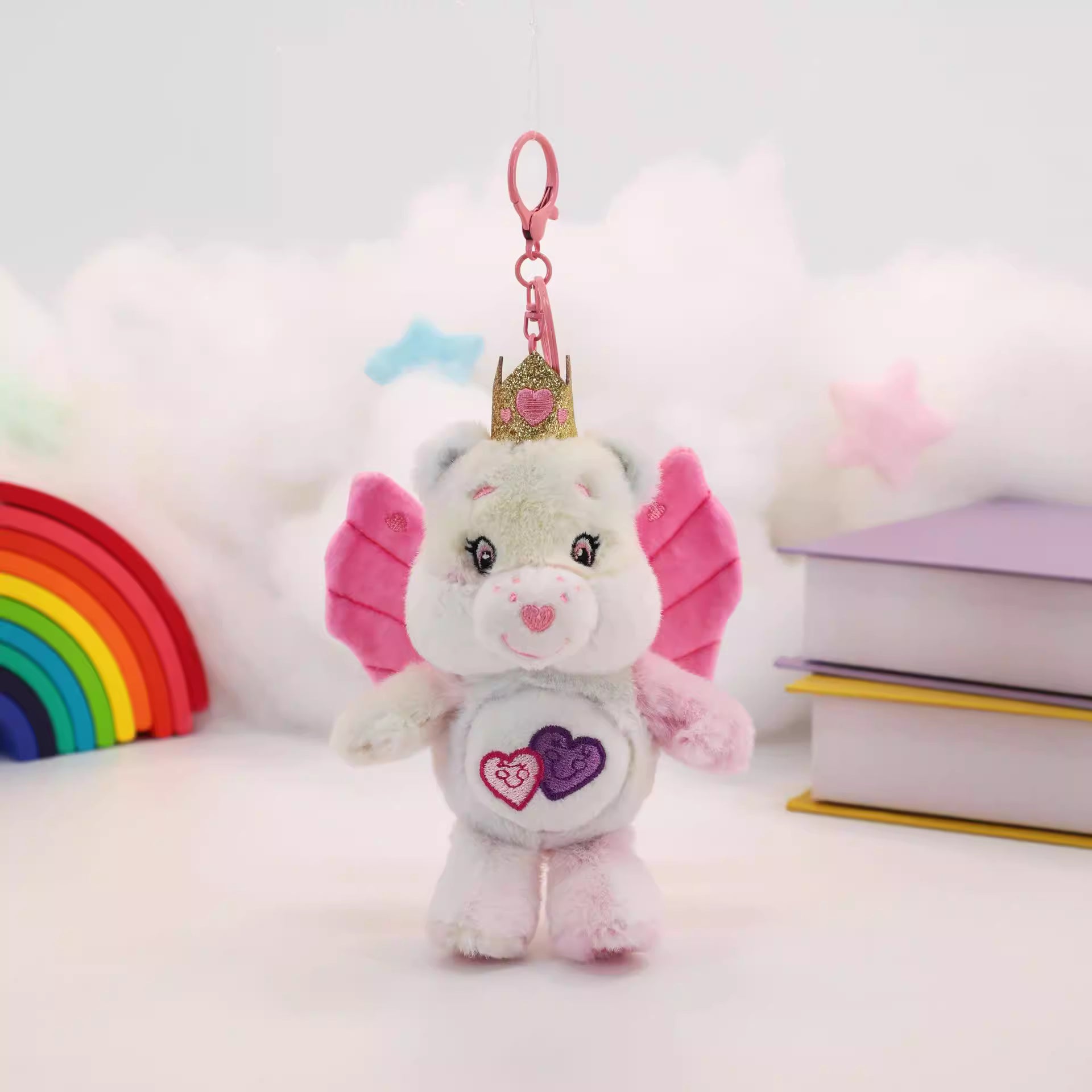 Angel Wings: Chirpy Edition Plush Charm (15cm) - Sweet Message Bear