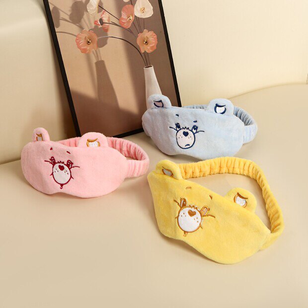 AFGH Plush Eye Mask - Yellow
