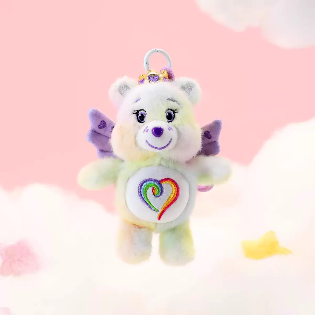 Angel Heart Keychain (15cm) - Togetherness Bear