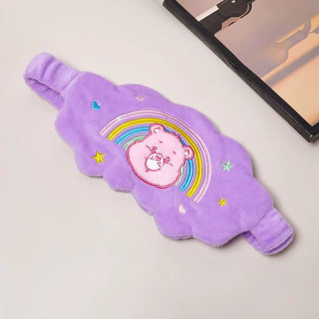 AFGH Plush Eye Mask - Cheer Bear Purple