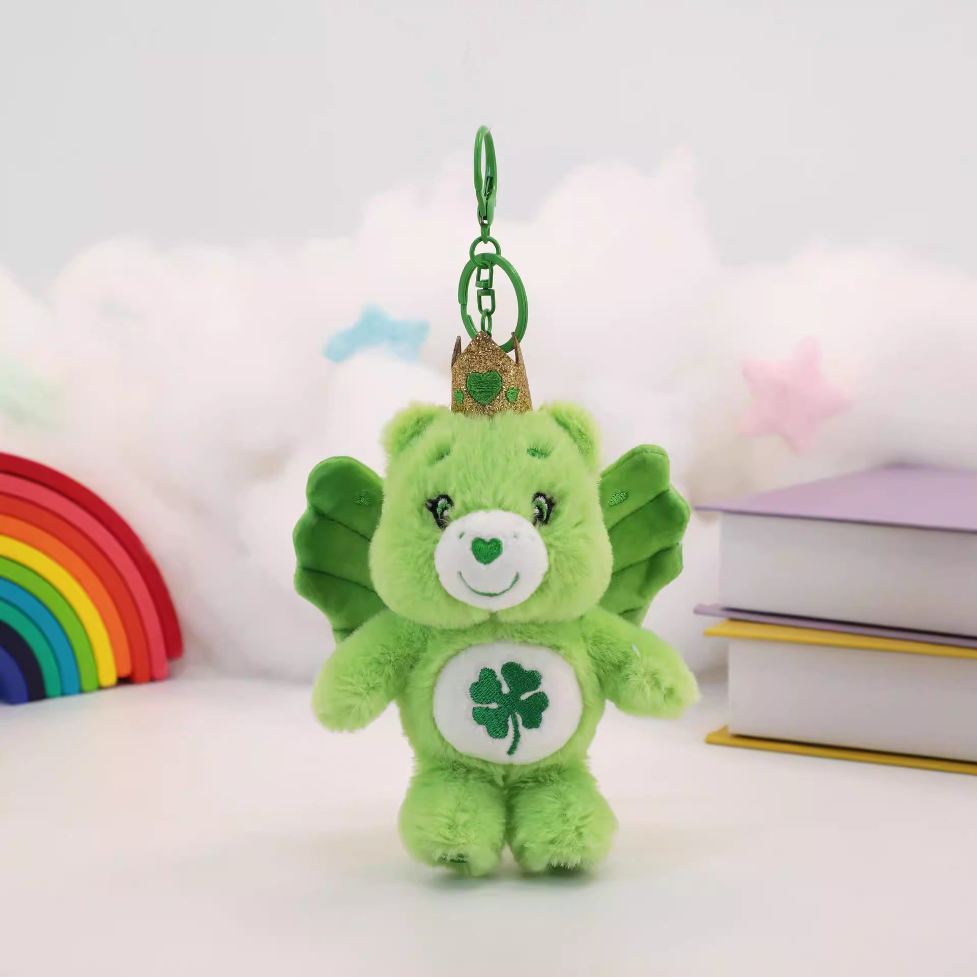 Angel Wings: Chirpy Edition Plush Charm (15cm) - Good Luck Bear