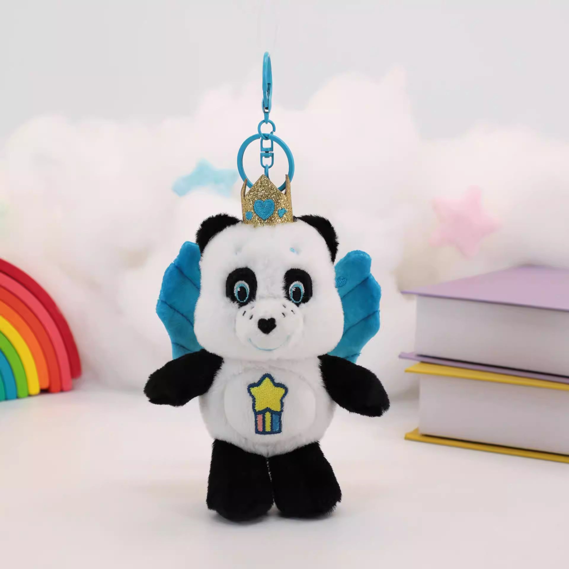 Angel Wings: Chirpy Edition Plush Charm (15cm) - Perfect Panda